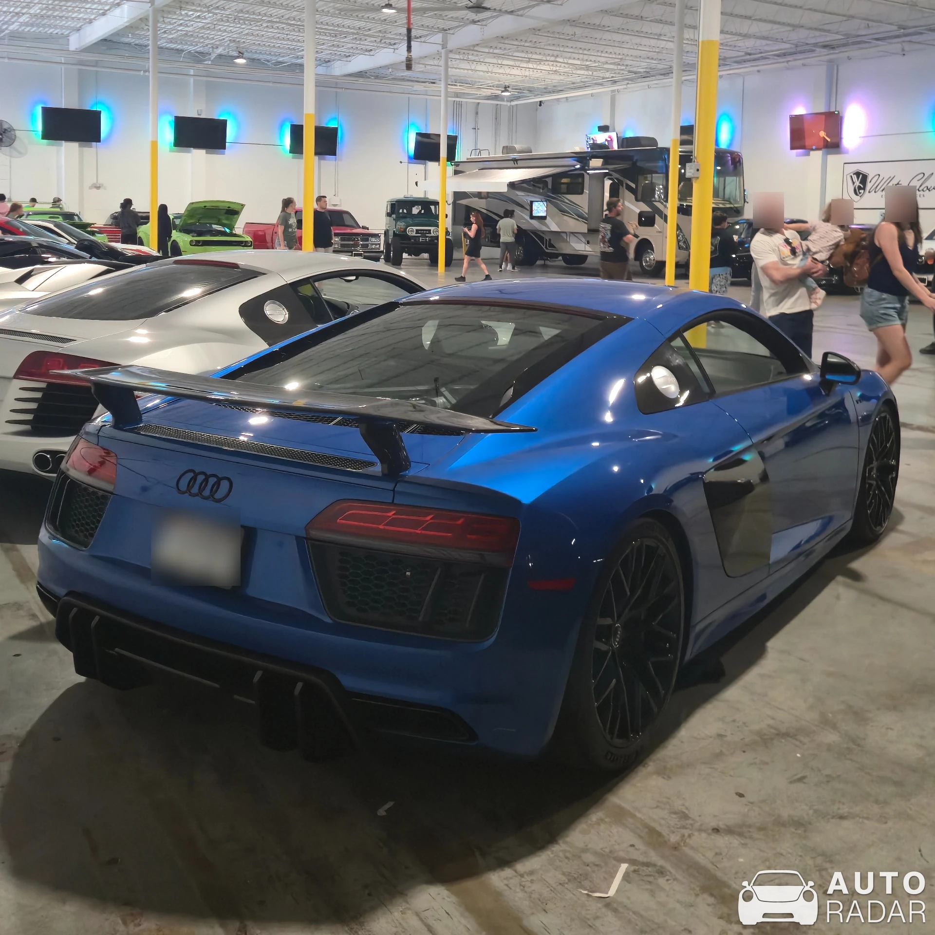 Audi R8 V10 Plus spotted in St. Louis