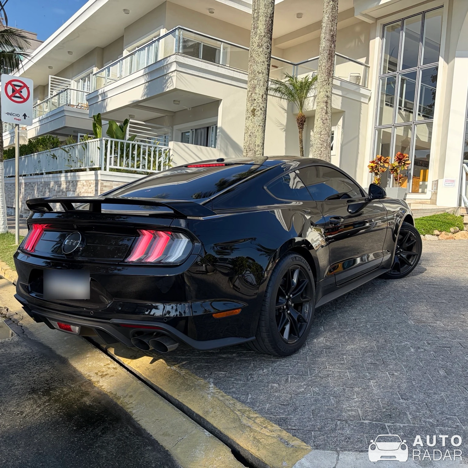Ford Mustang GT spotted in Santos