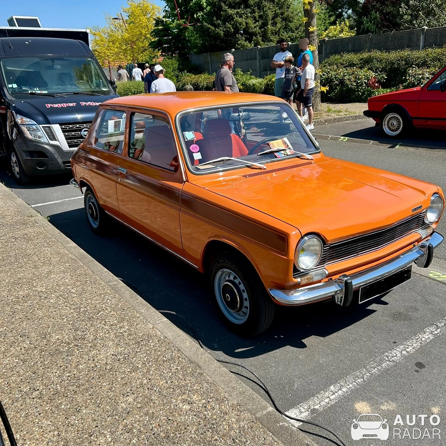 Simca 1100 spotted in La Madeleine
