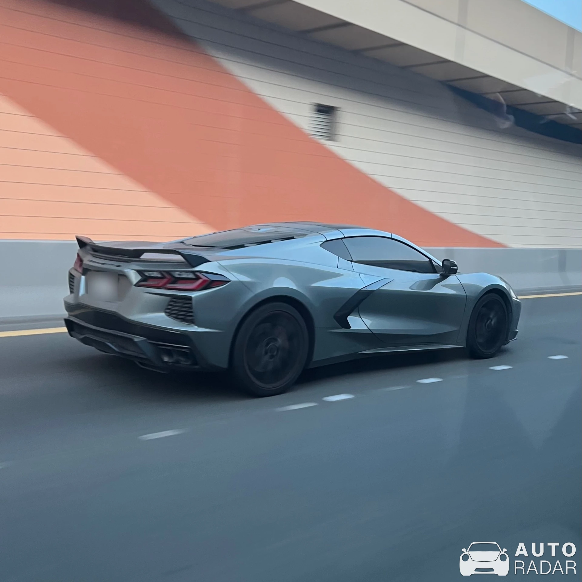 Chevrolet Corvette C8 spotted in Abu Dhabi, United Arab Emirates
