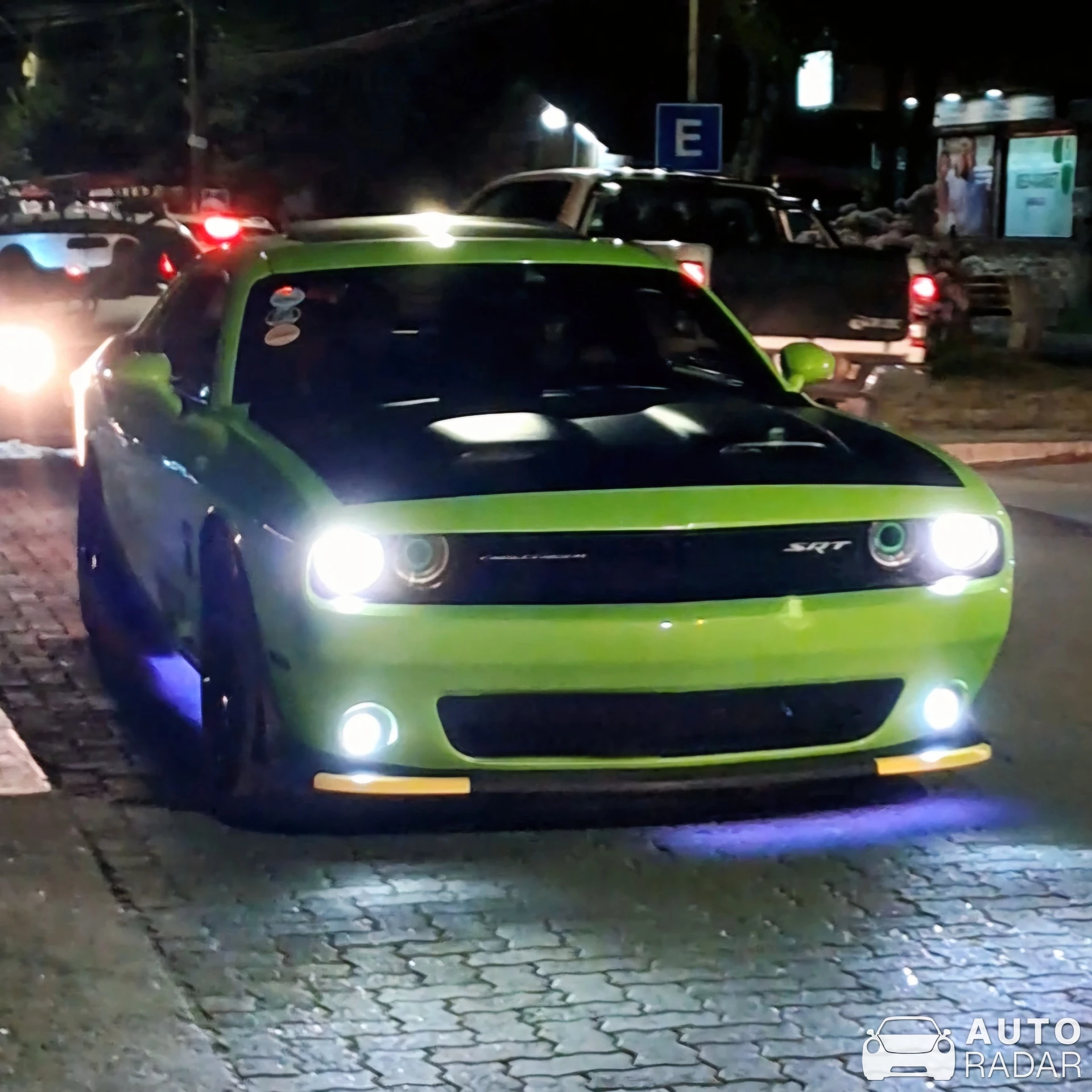 Dodge Challenger SRT-8 Prior Design spotted in Licanray, Chile