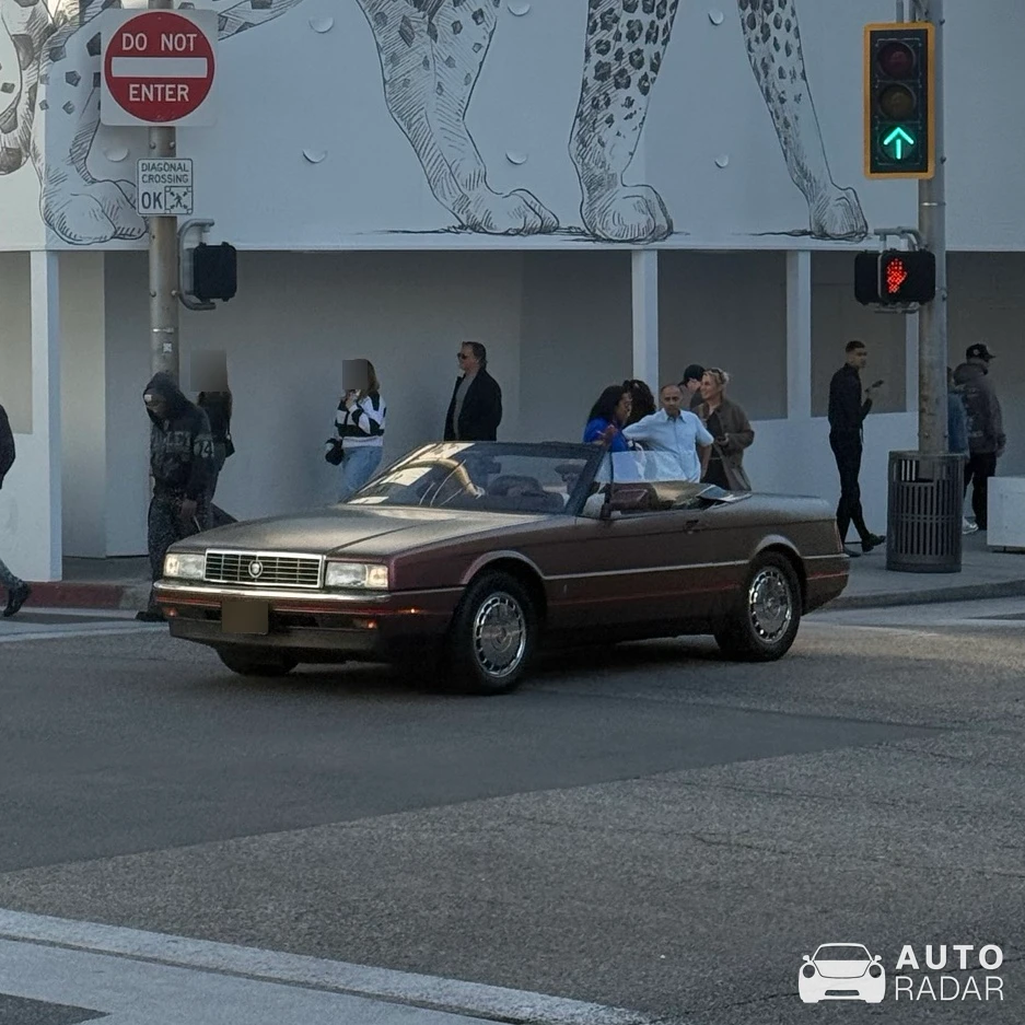Cadillac Allanté spotted in Beverly Hills