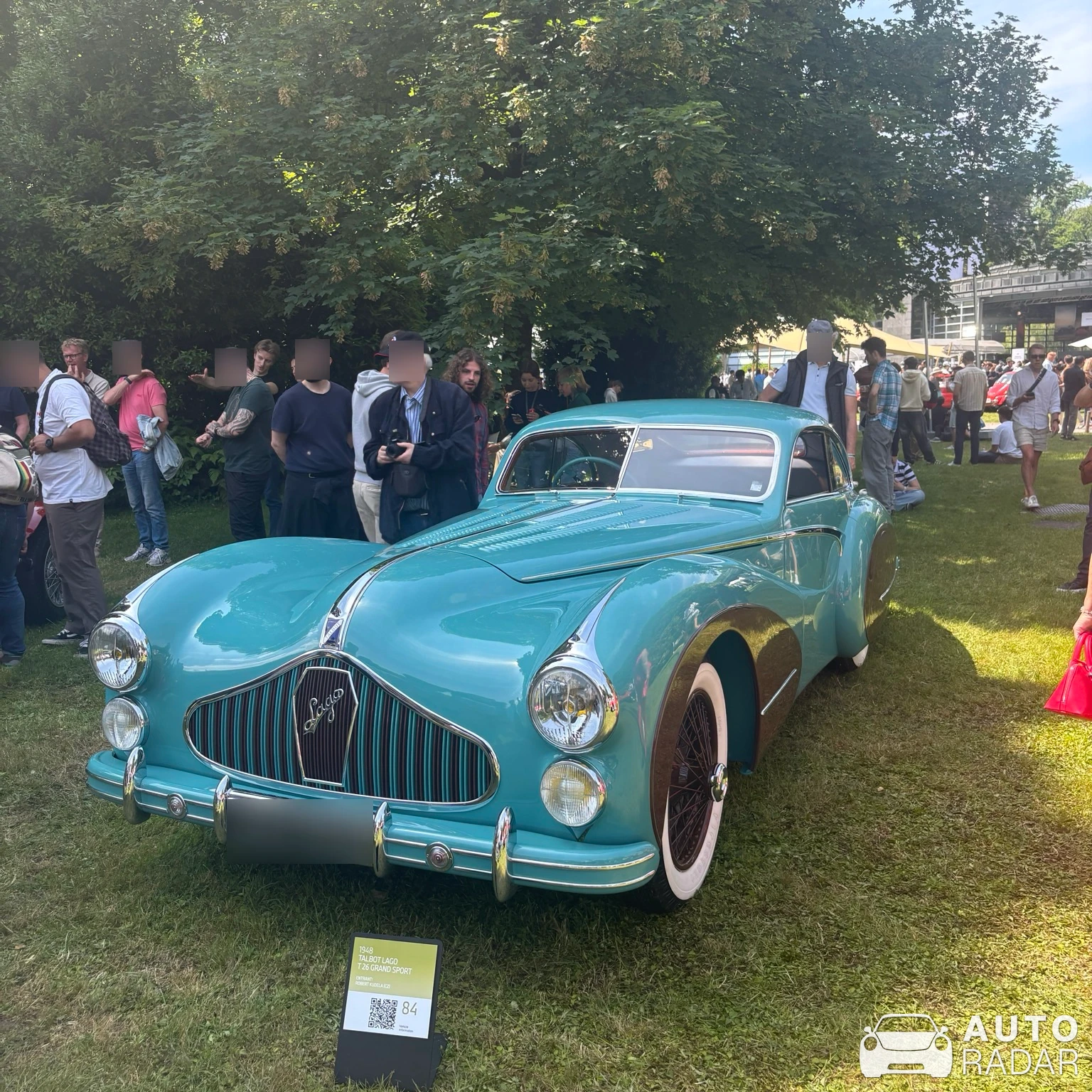 Talbot-Lago T26 spotted in Cernobbio