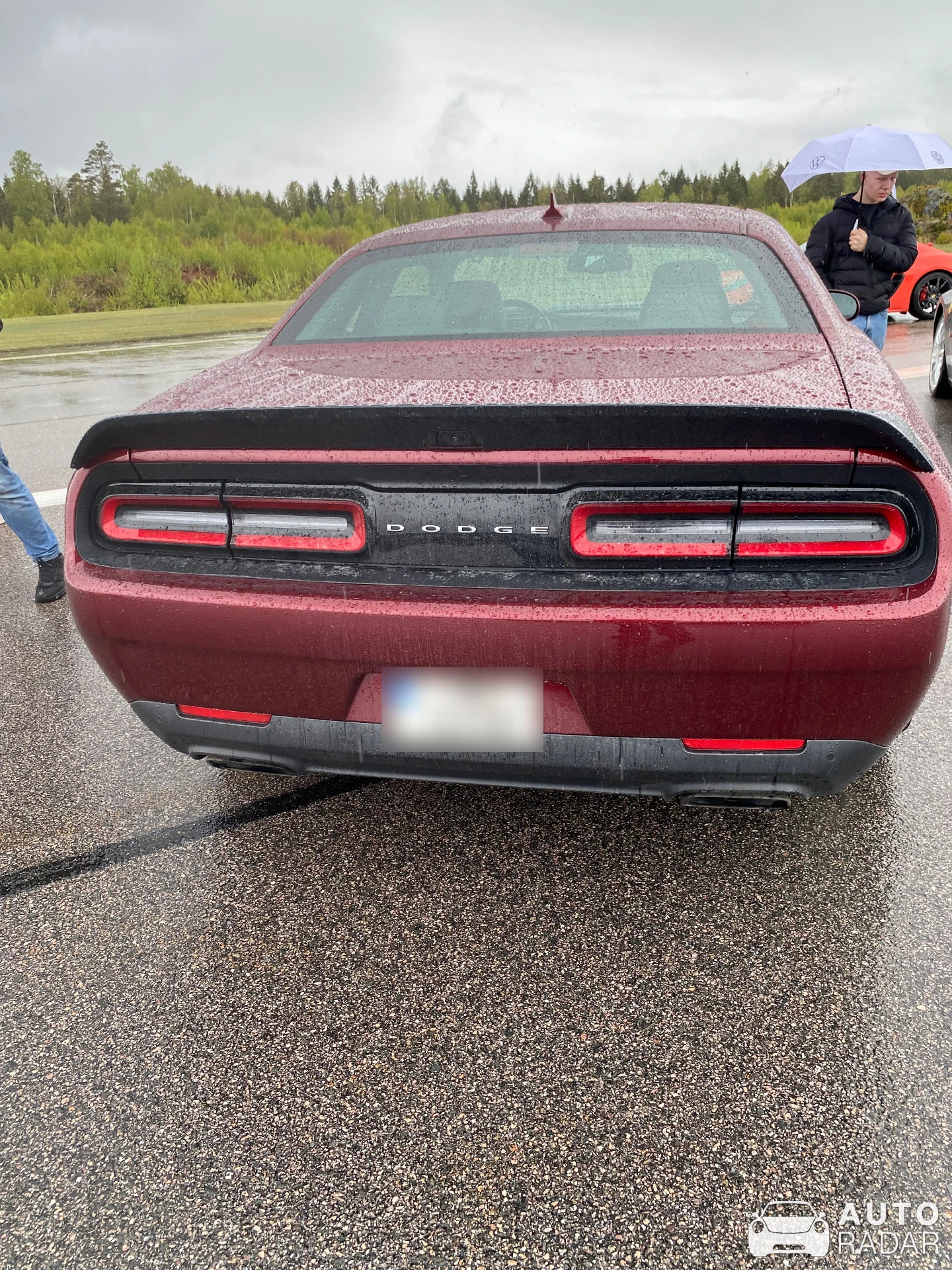 Dodge Challenger SRT Hellcat spotted in Grimstad