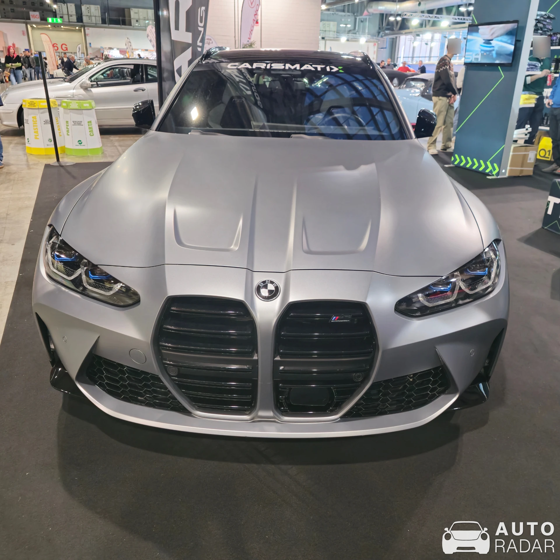 BMW M3 G80 Sedan Competition spotted in Rho, Italy