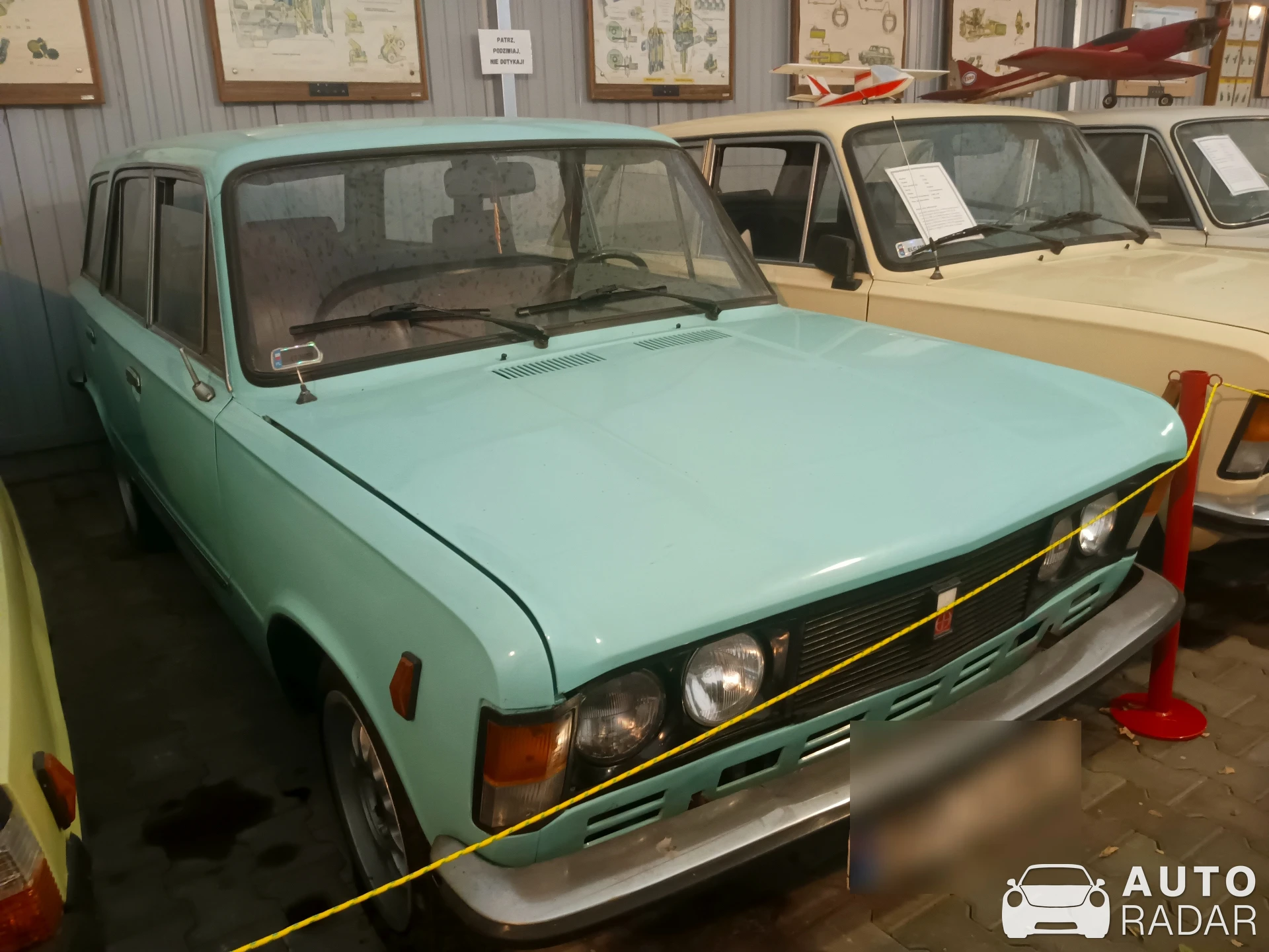 Polski Fiat 125p spotted in Nieborów