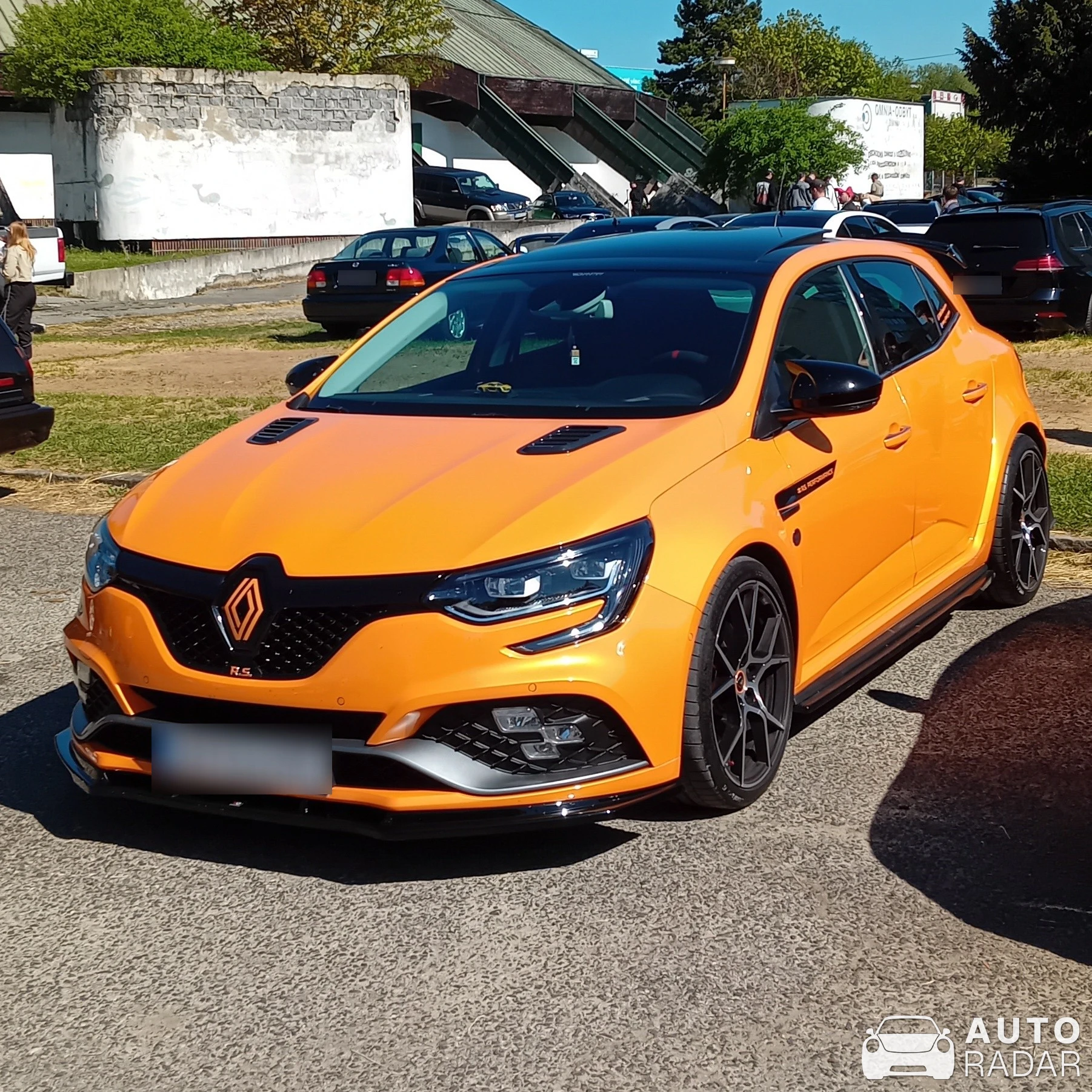 Renault Mégane RS Trophy 2018 spotted in Žilina