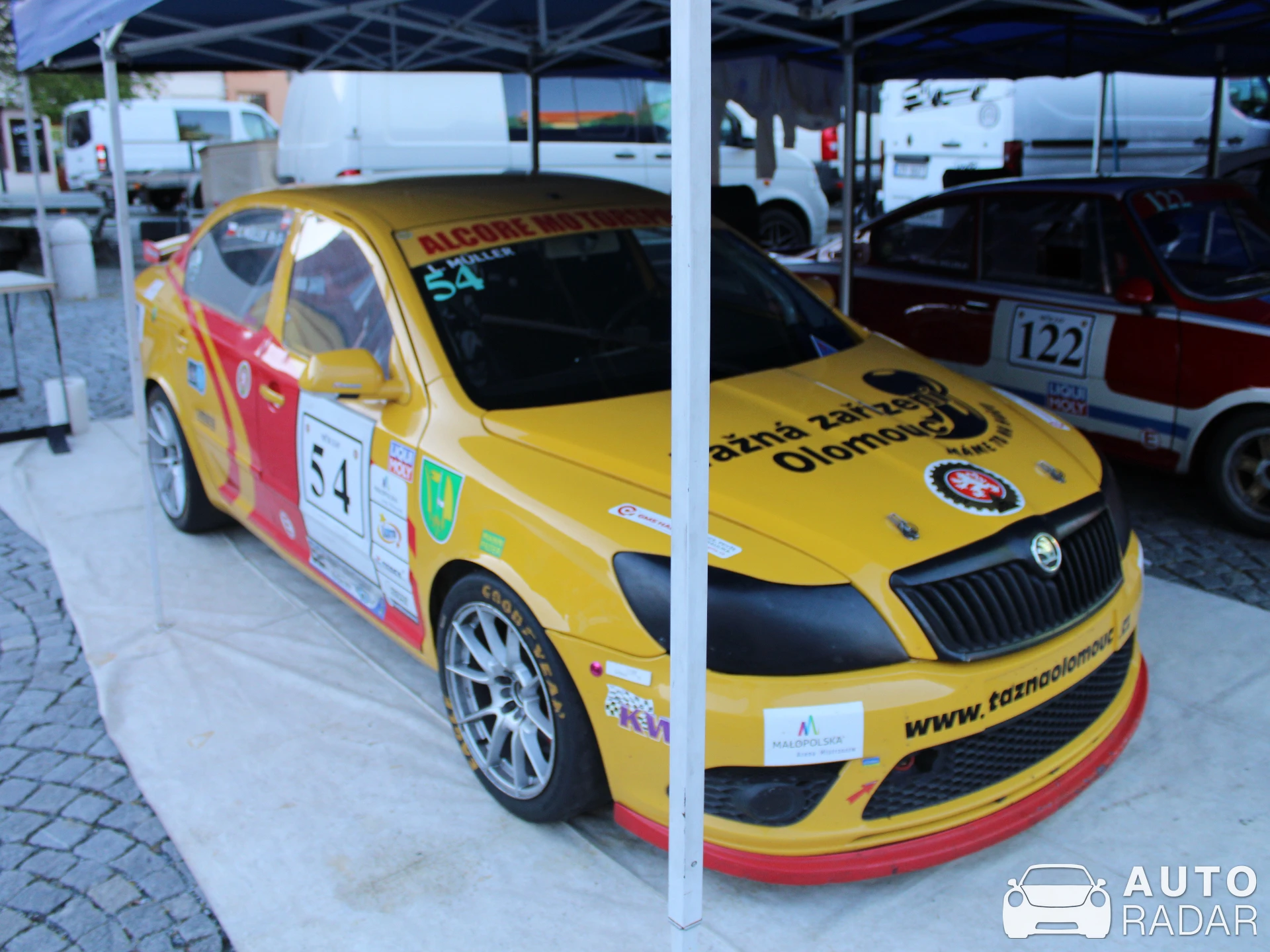 Škoda Octavia CUP 2 spotted in Náměšť nad Oslavou