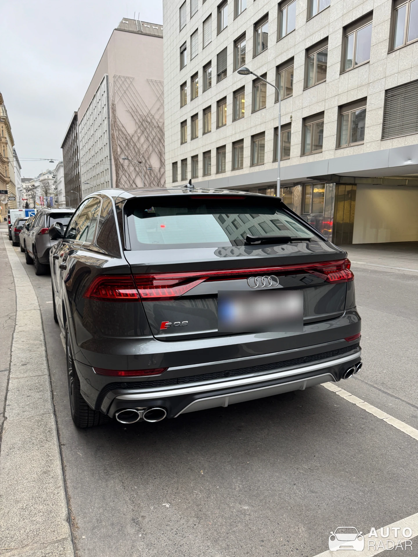 Audi SQ8 spotted in Wien, Austria