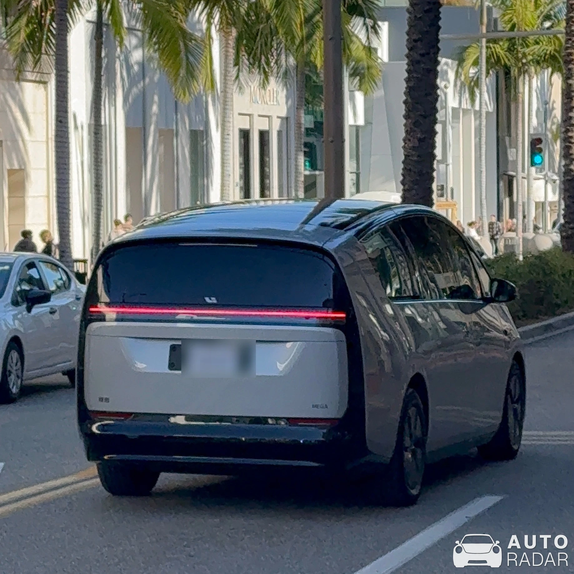 Li Mega spotted in Beverly Hills