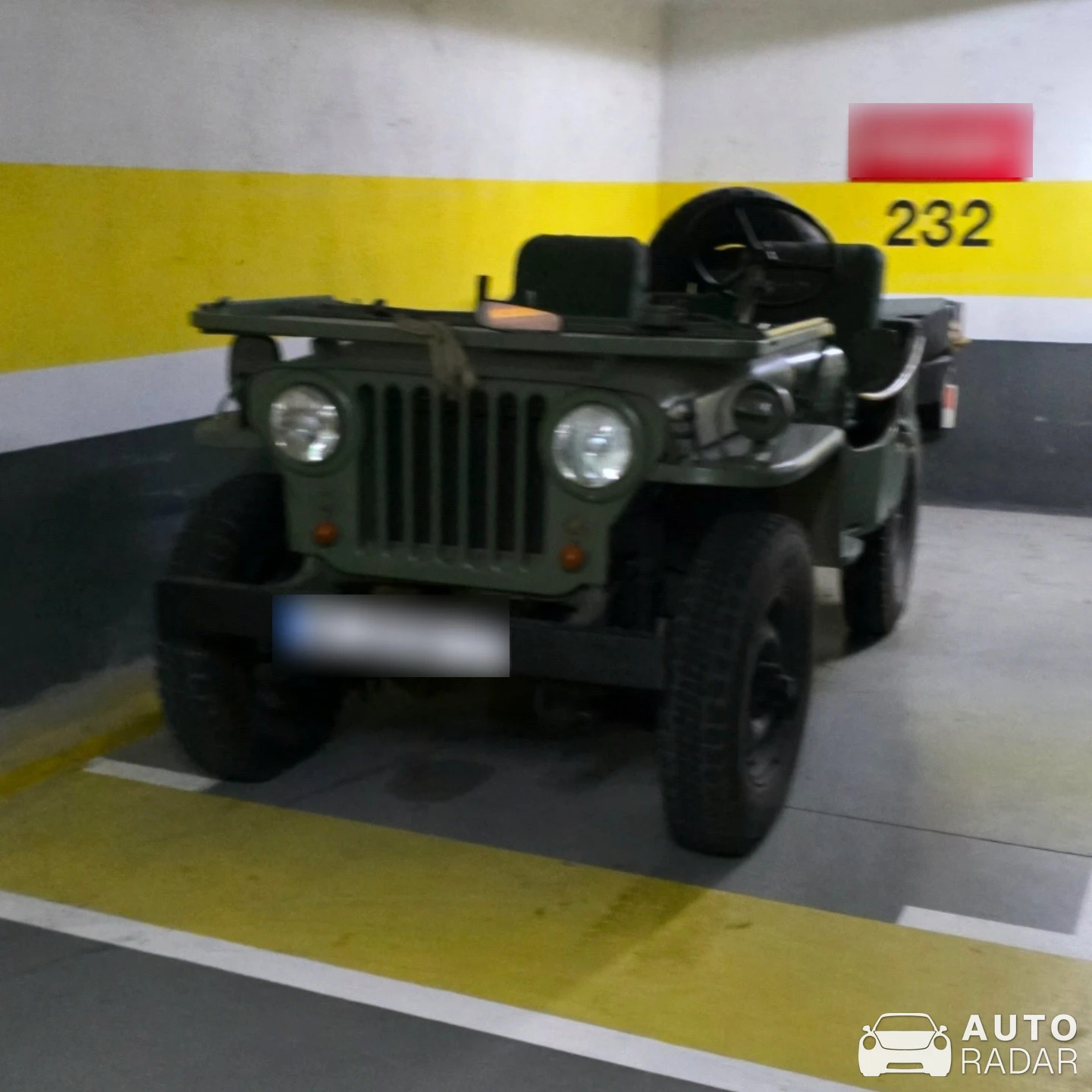 Jeep Willys MB spotted in Sitges, Spain