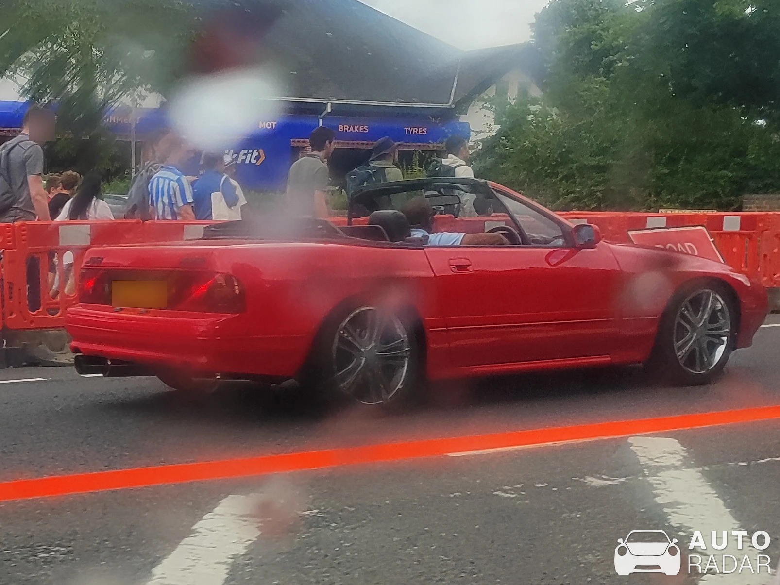 Mazda RX-7 FC3S Convertible spotted in Hampshire, United Kingdom