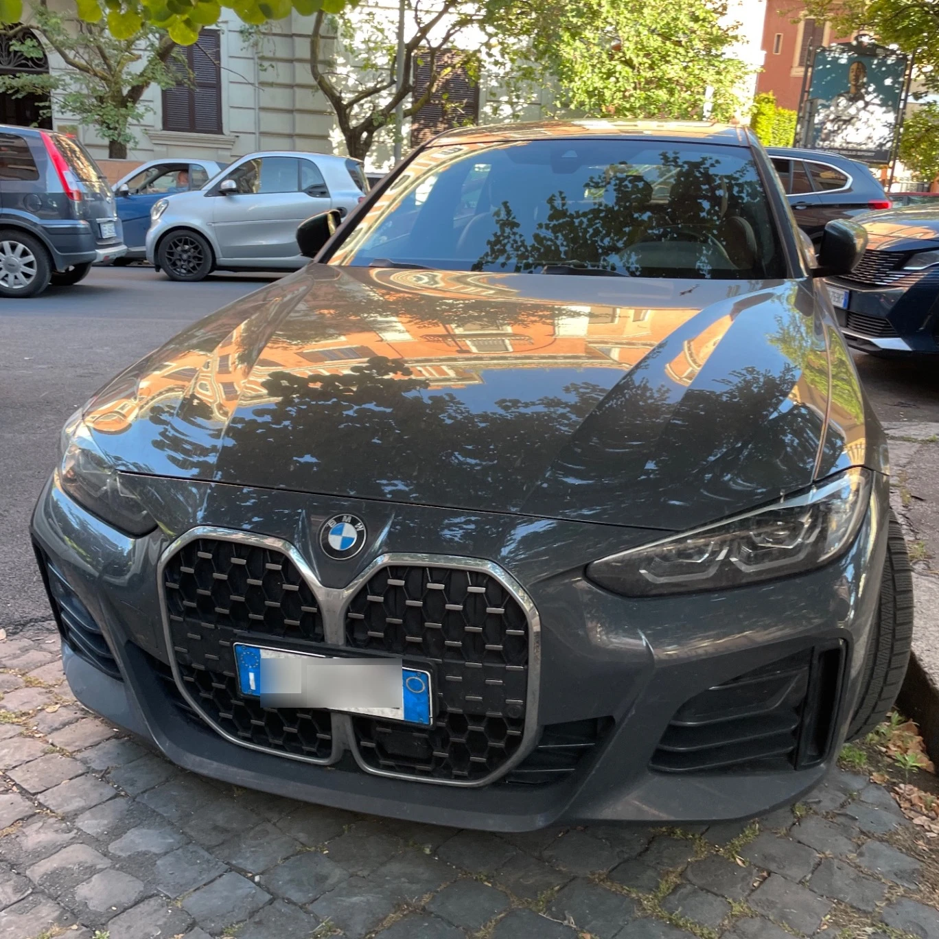 BMW 4 Series Gran Coupé 2022 spotted in Roma