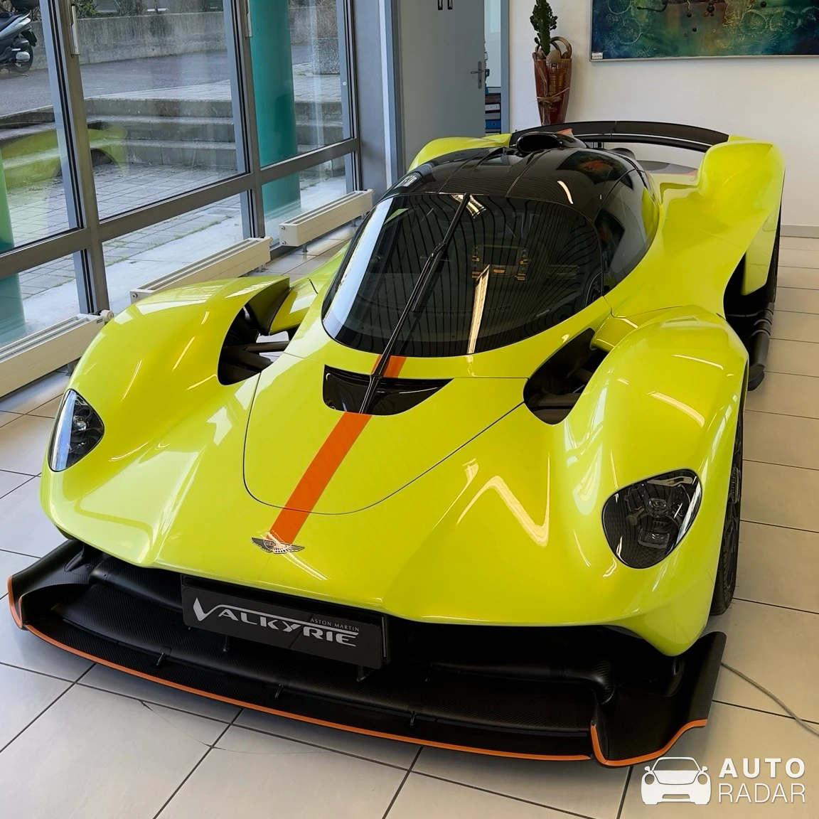 Aston Martin Valkyrie spotted in Genève, Suisse