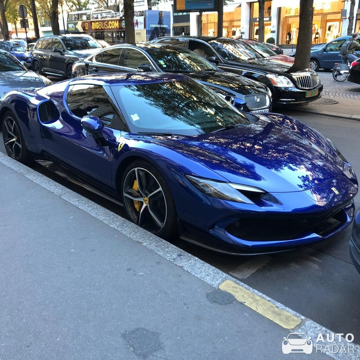Ferrari 296 GTB spotted in Paris, France