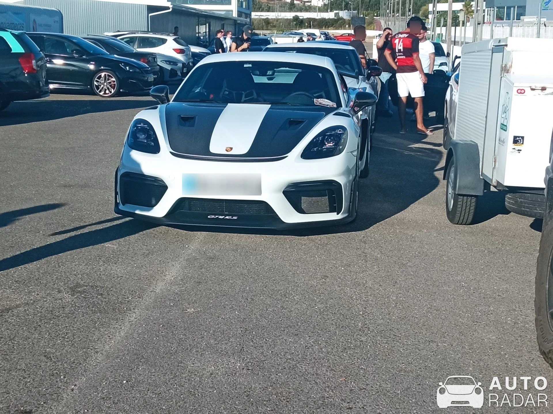 Porsche 718 Cayman GT4 RS spotted in São Miguel de Poiares, Portugal