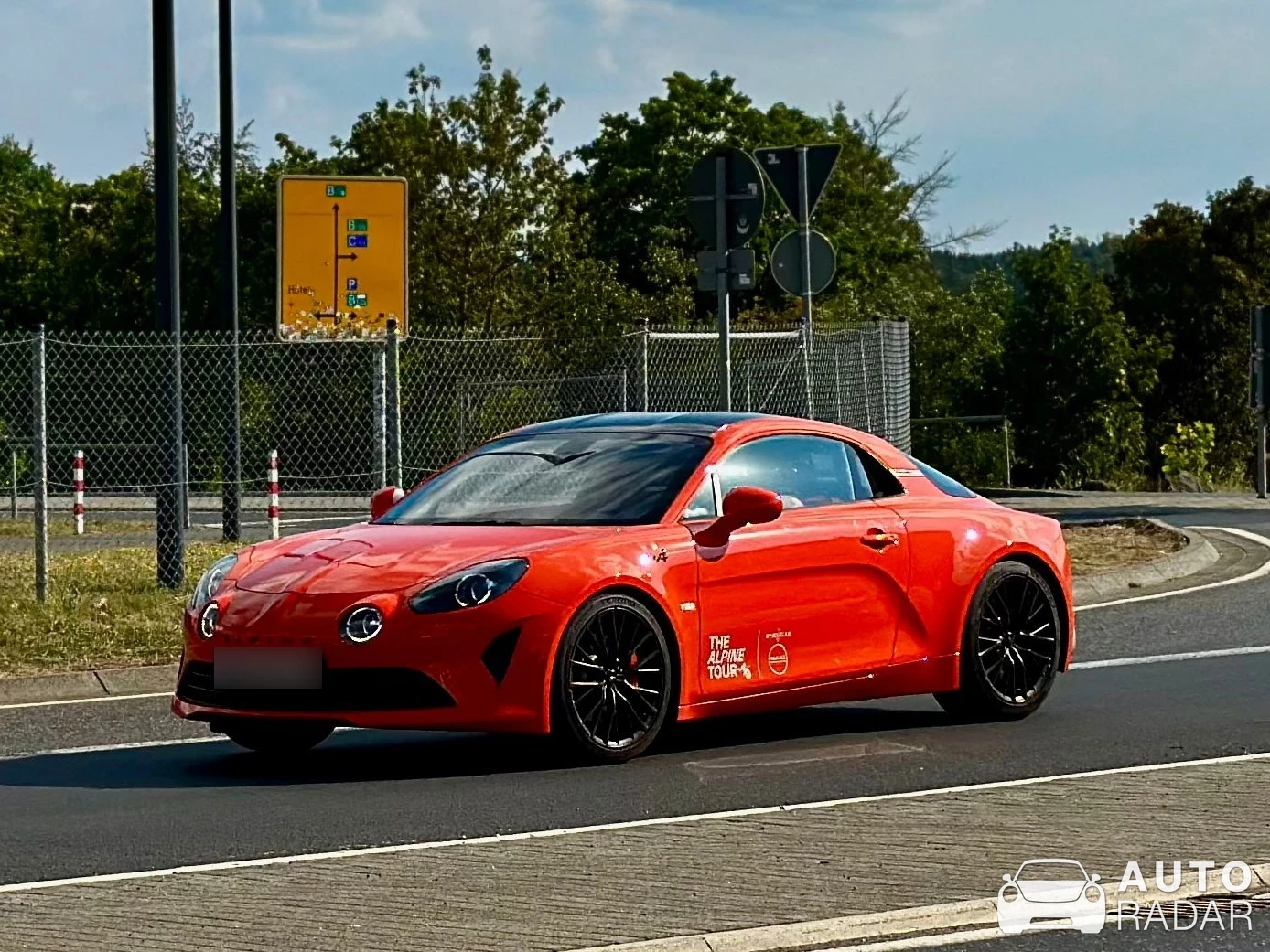 Alpine A110 S 2022 spotted in Nürburg