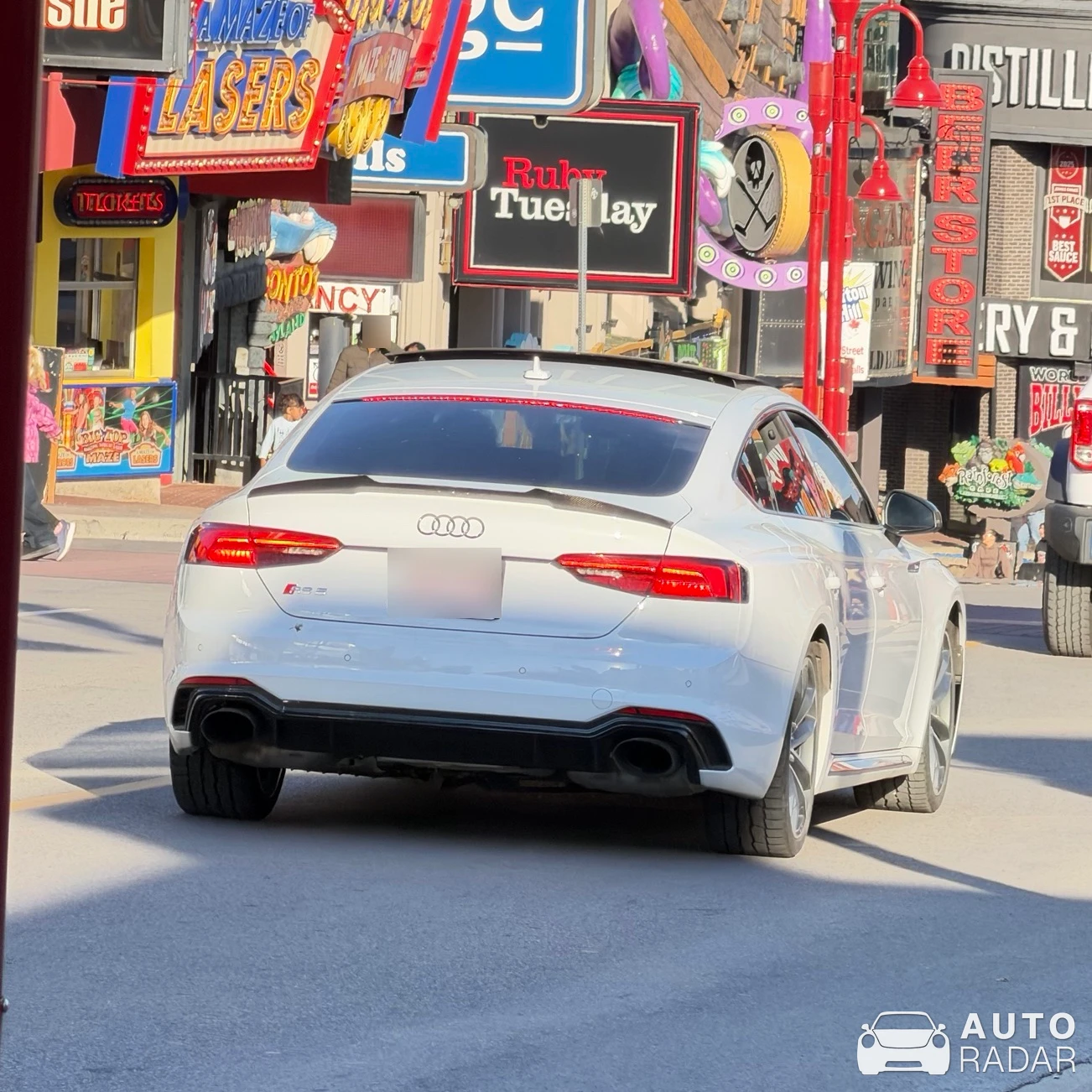 Audi RS5 Sportback B9 spotted in Niagara Falls