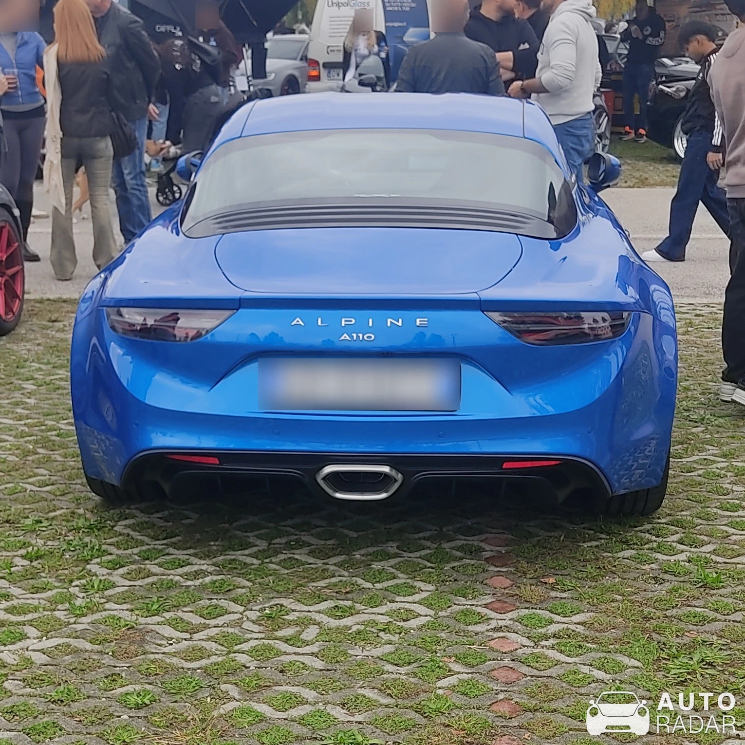 Alpine A110 S 2022 spotted in Villesse