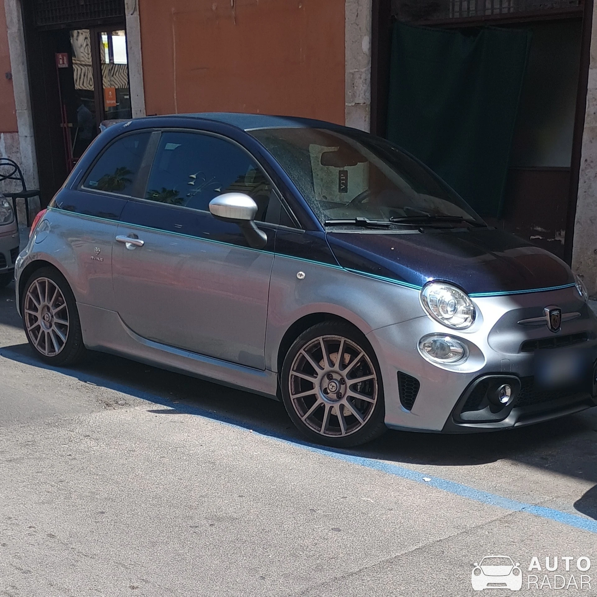 Abarth 695C Rivale spotted in Bari