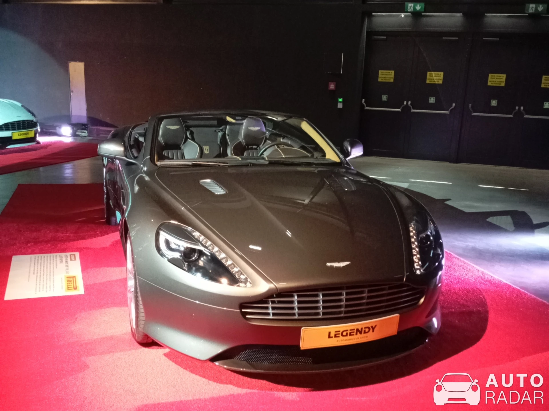 Aston Martin Virage spotted in Praha