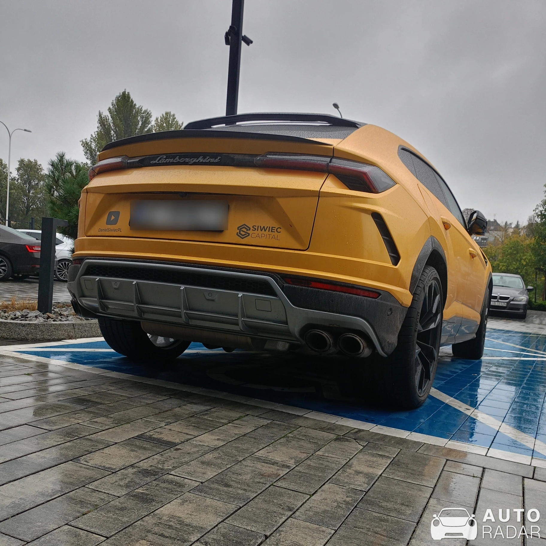 Lamborghini Urus S spotted in Olsztyn, Poland