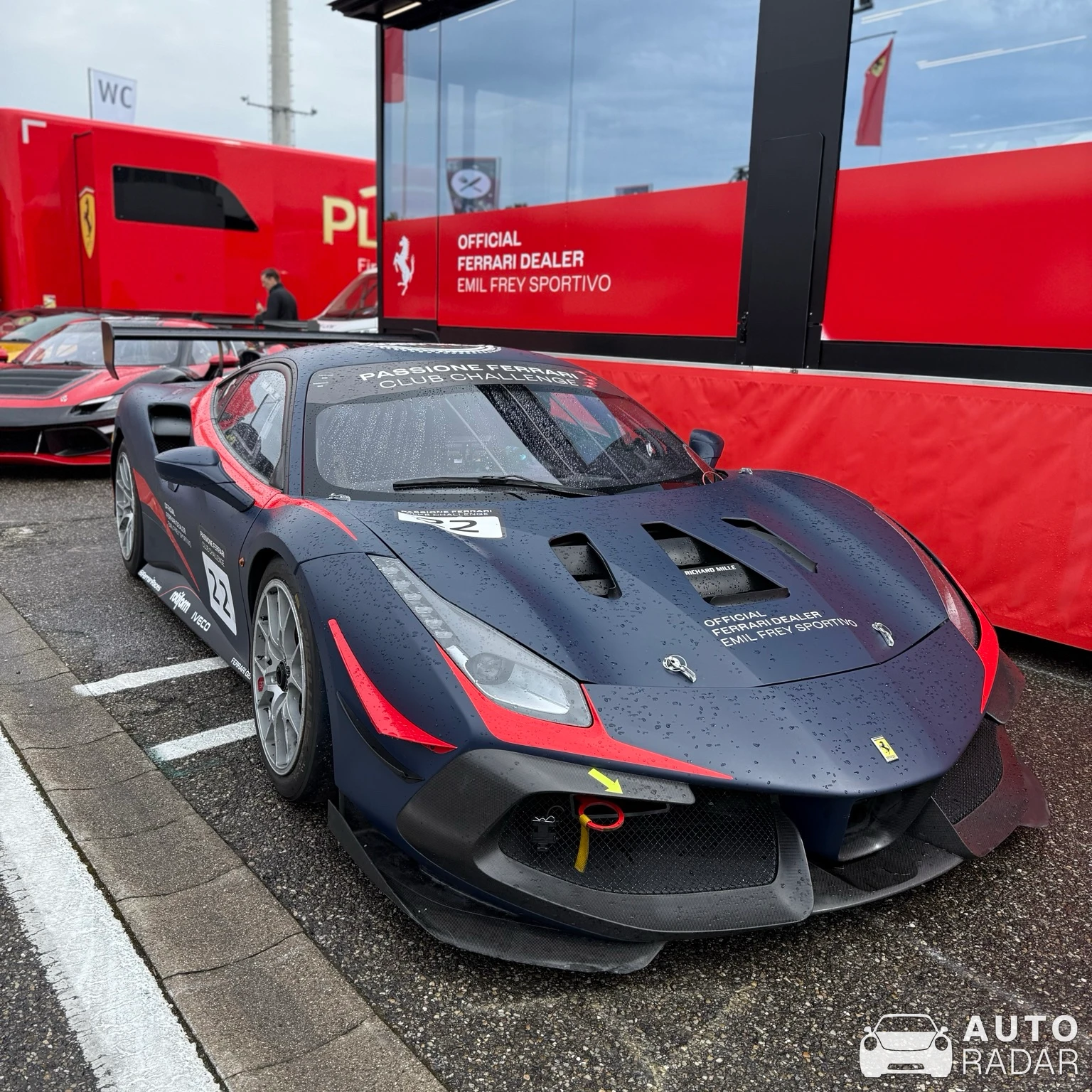 Ferrari 488 Challenge EVO spotted in Hockenheim, Niemcy