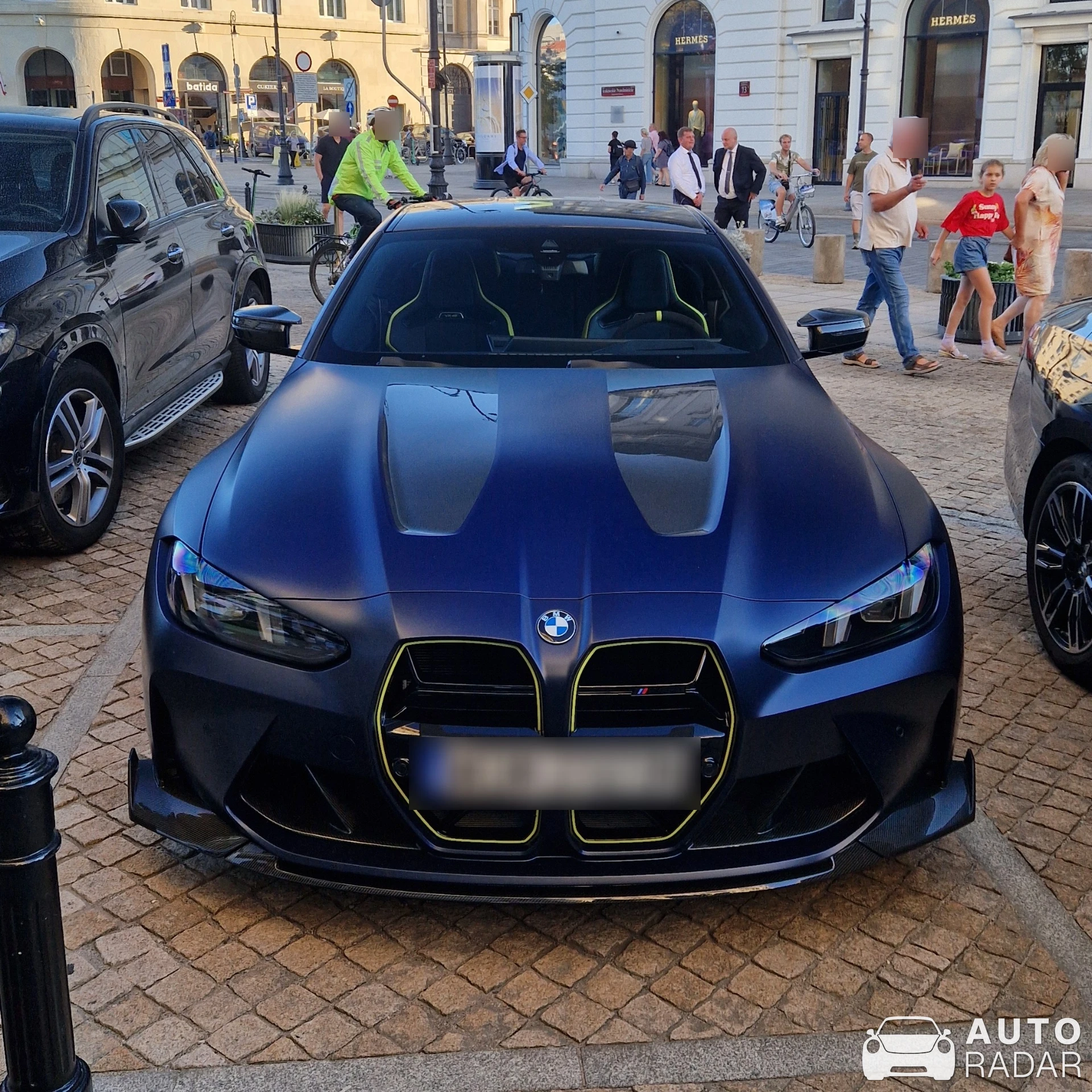 BMW M4 G82 CS Edition VR46 spotted in Warszawa, Poland