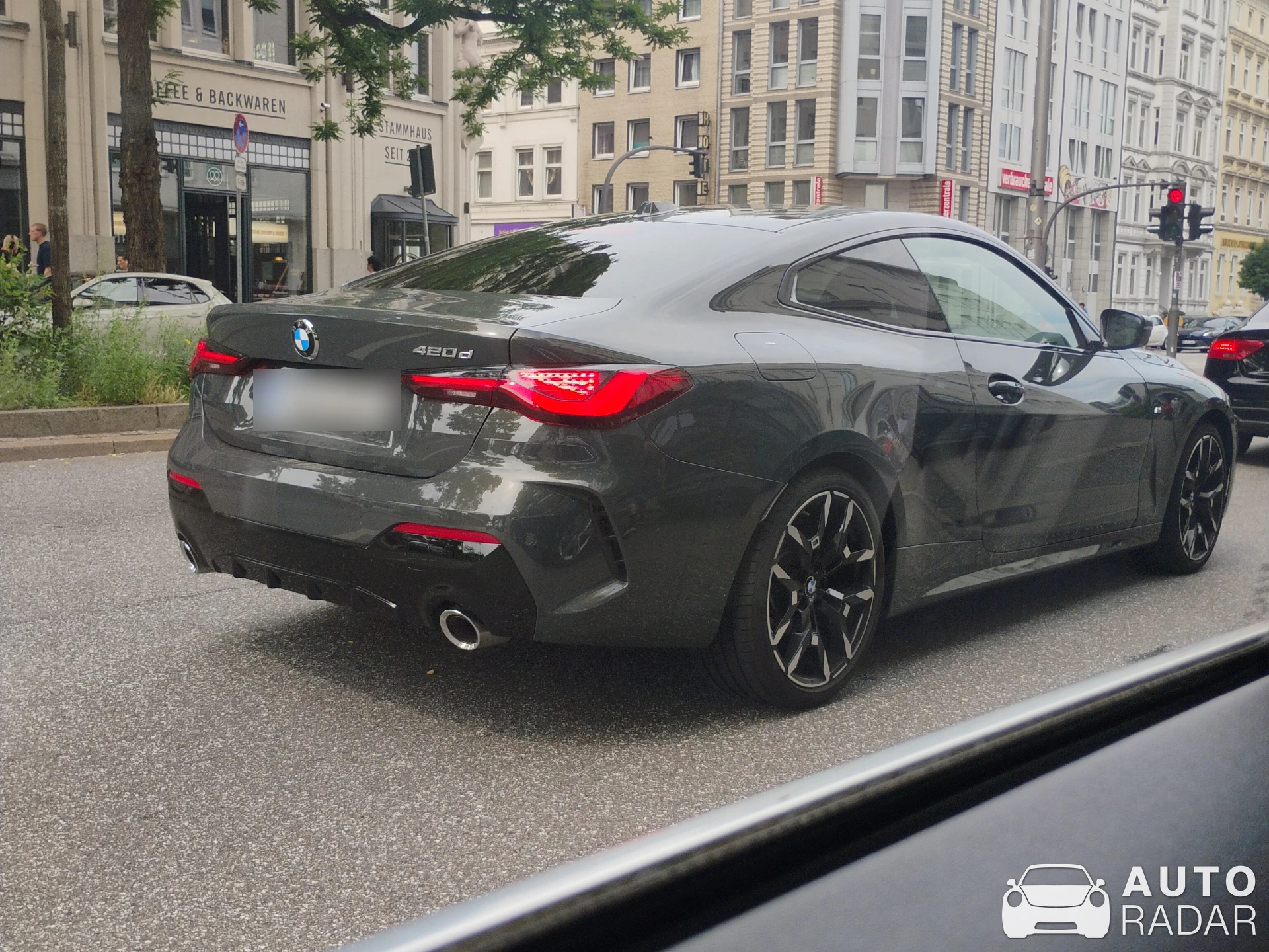 BMW 420d Convertible spotted in Hamburg