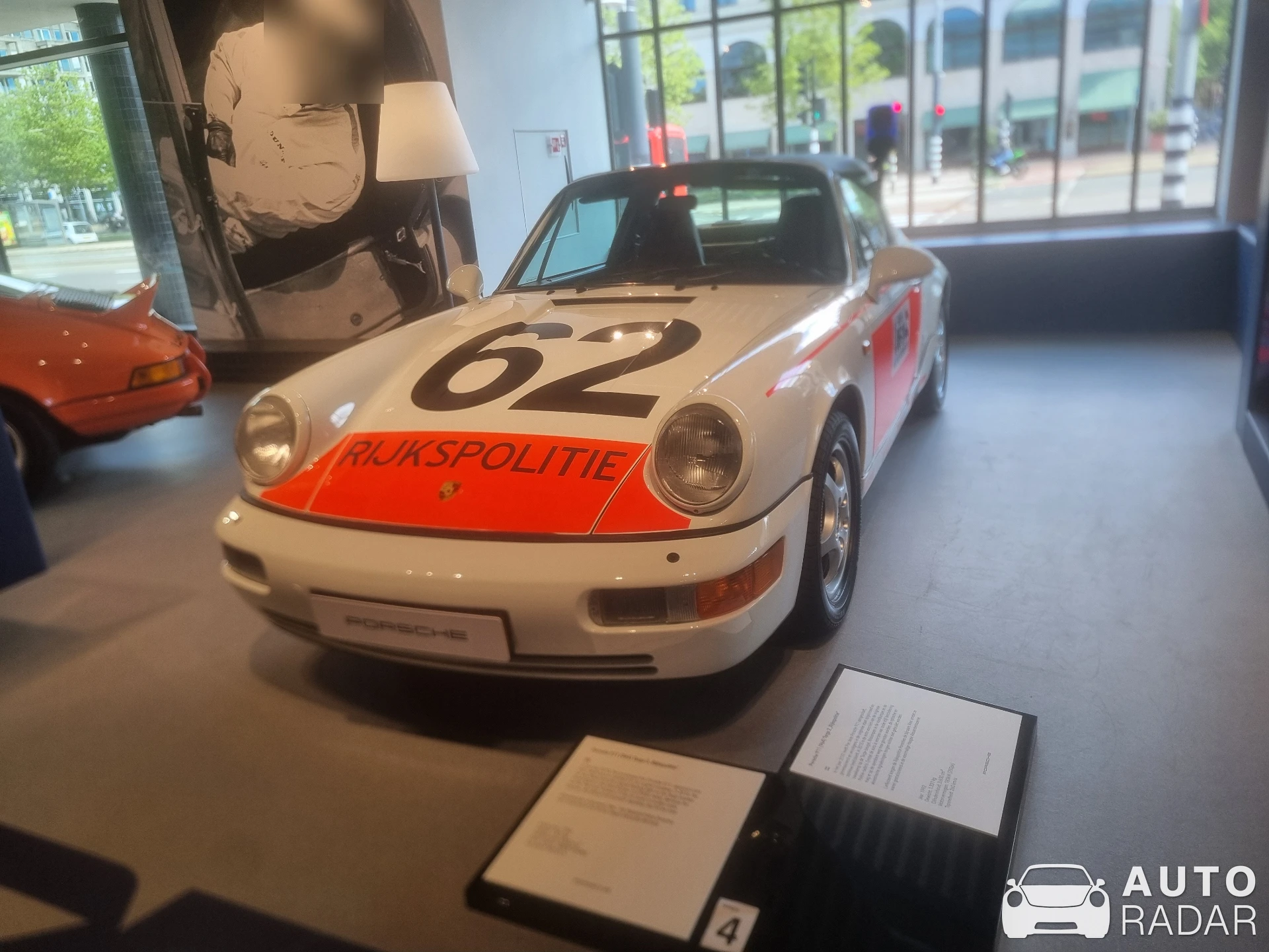 Porsche 964 Targa Rijkspolitie spotted in Amsterdam