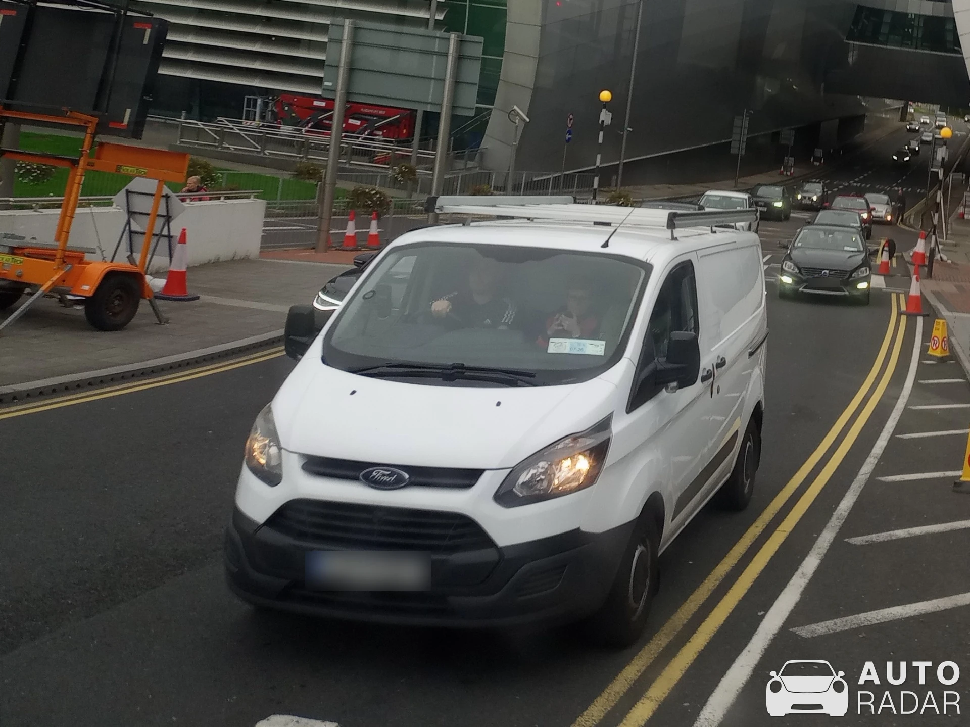Ford Transit spotted in Dublin