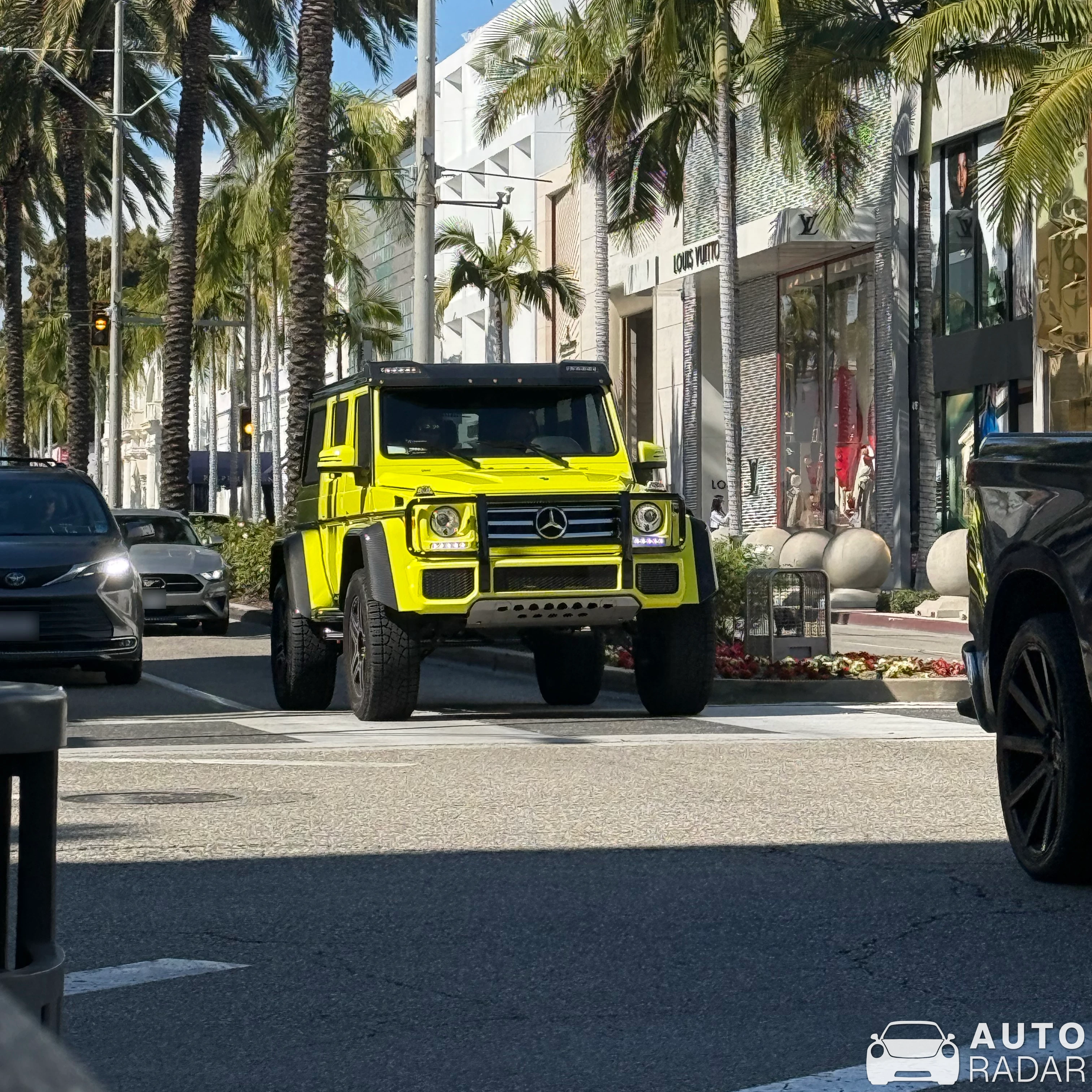 Mercedes-Benz G 550 4X4² spotted in Beverly Hills