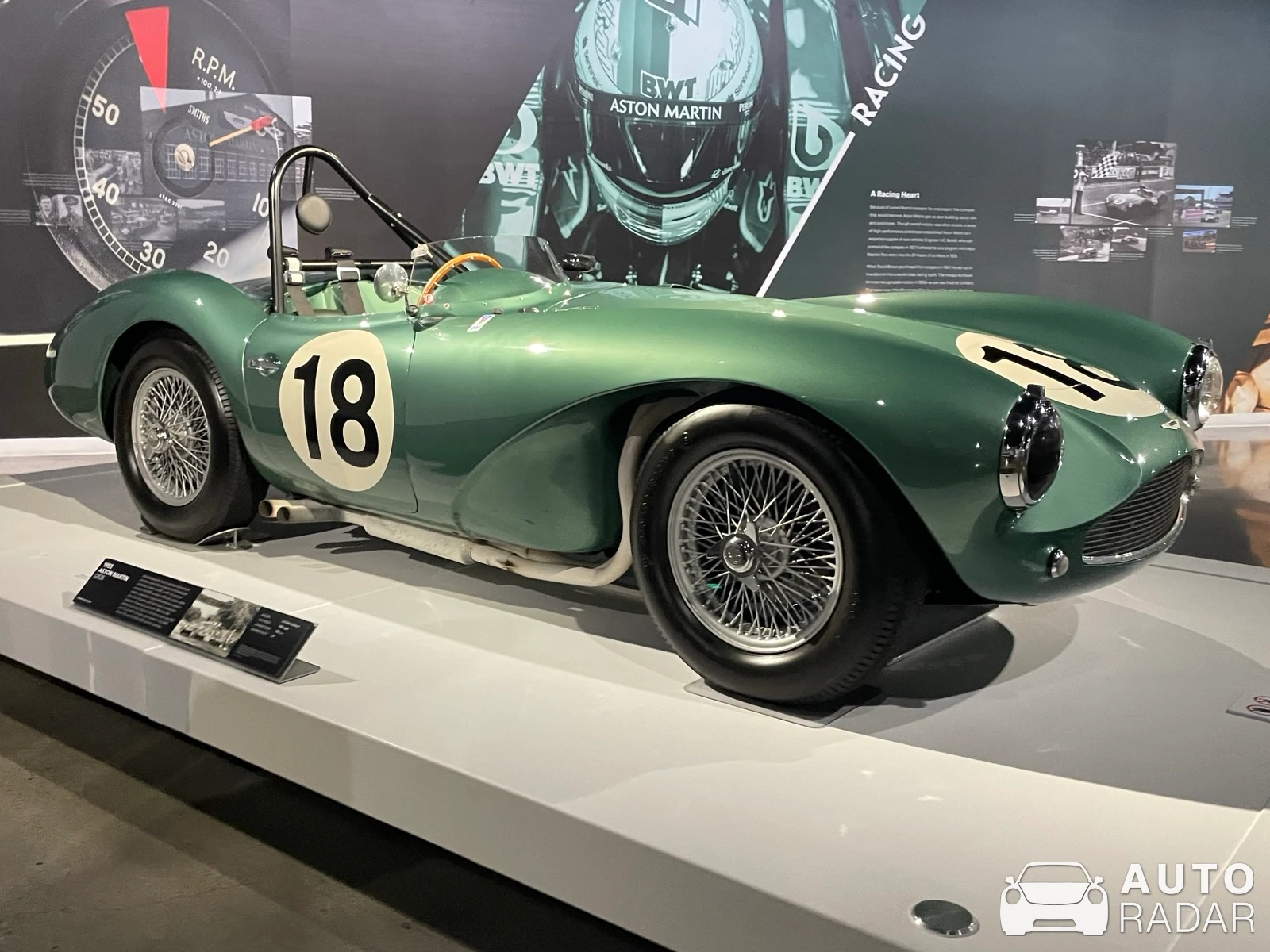 Aston Martin DB3 spotted in Los Angeles