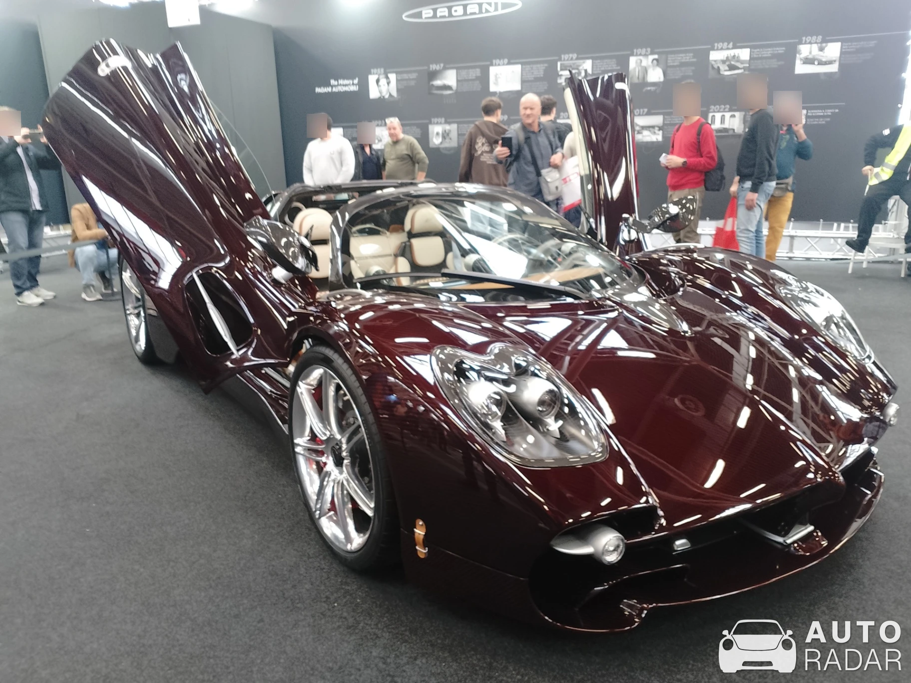 Pagani Utopia spotted in Bologna, Italy