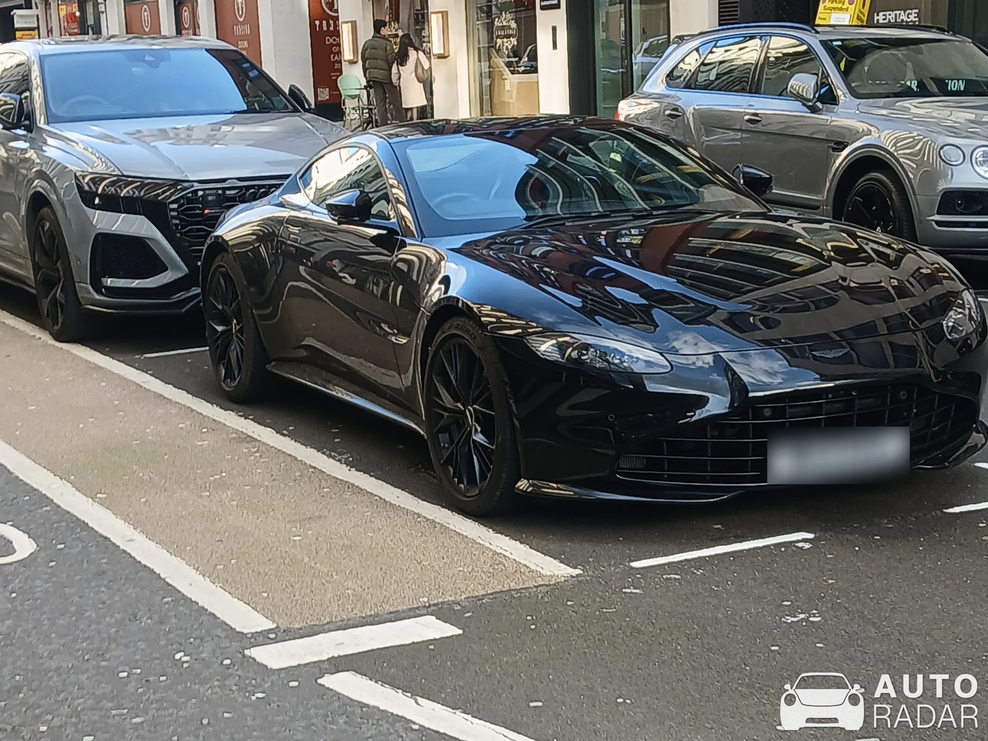 Aston Martin Martin DB2/4 spotted in London