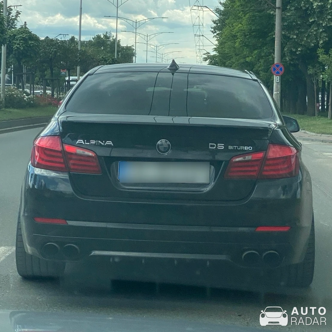 Alpina D5 BiTurbo spotted in București