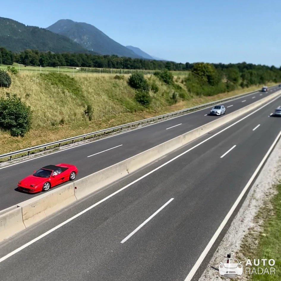 Ferrari F355 Spider Serie Fiorano spotted