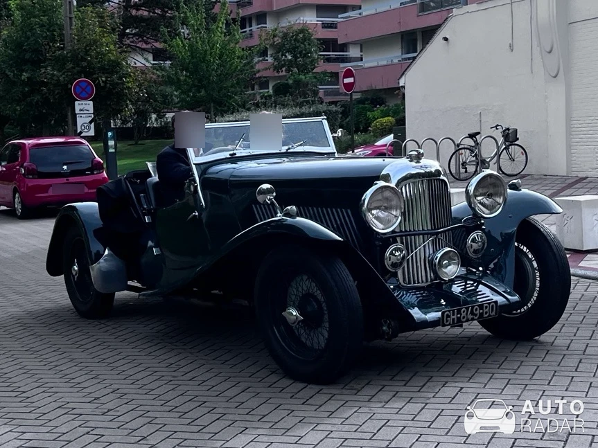 Lagonda LG45 spotted in Le Touquet-Paris-Plage
