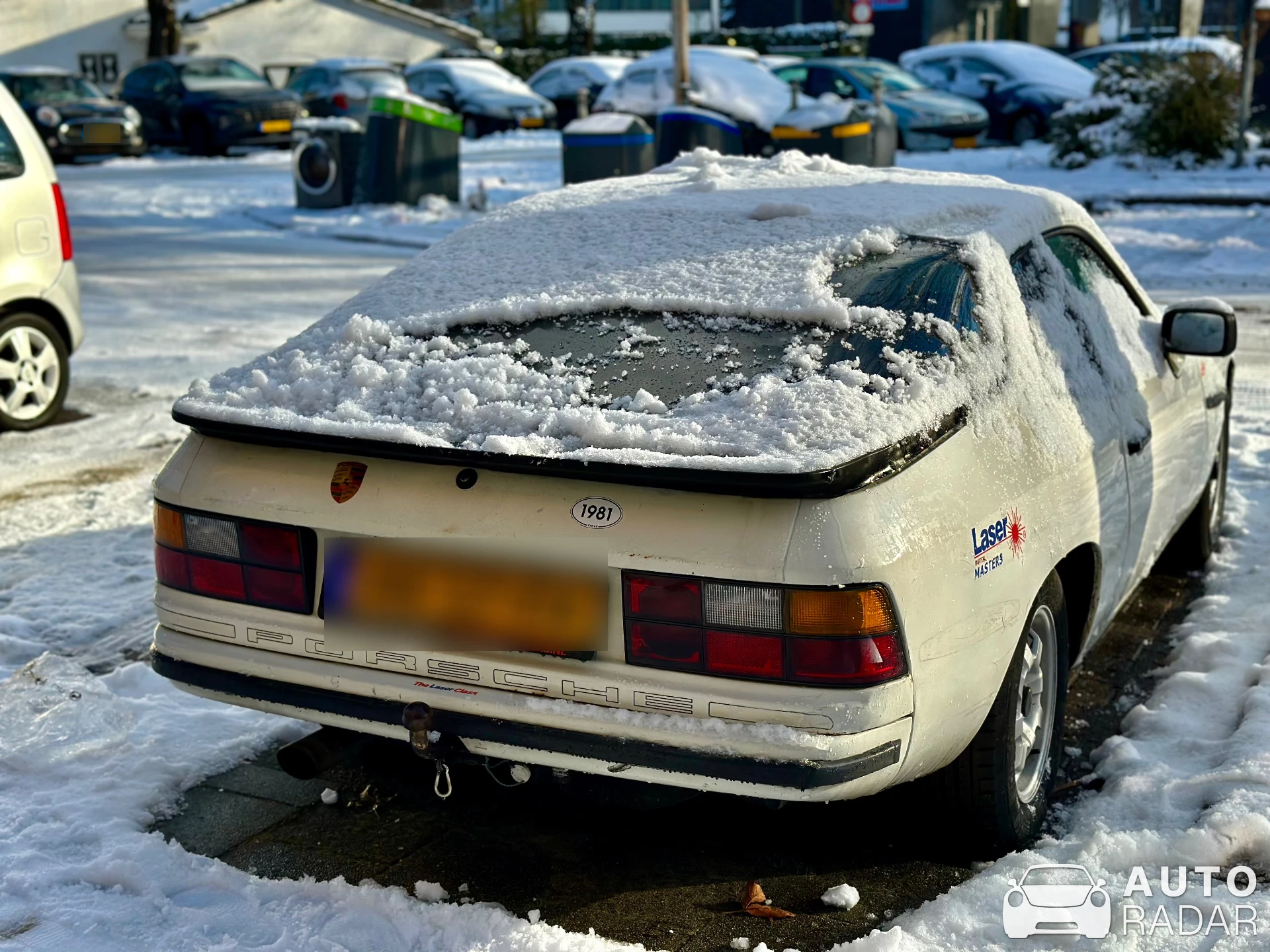 Porsche 924 S spotted in Rotterdam