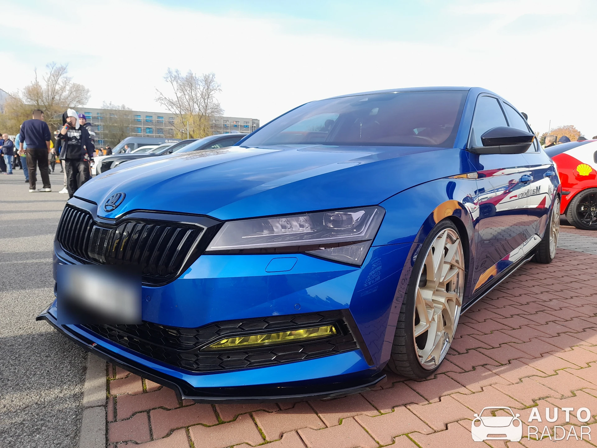 Škoda Superb spotted in Praha