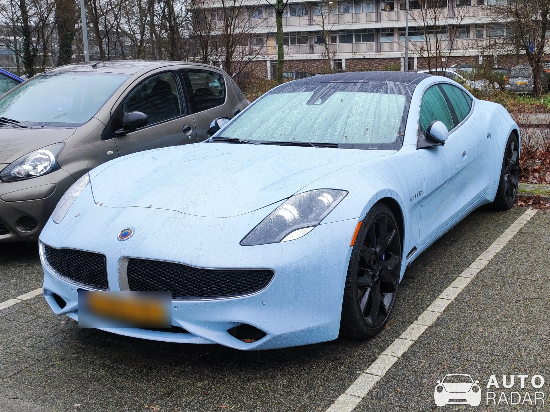 Fisker Karma spotted in Rotterdam, Netherlands