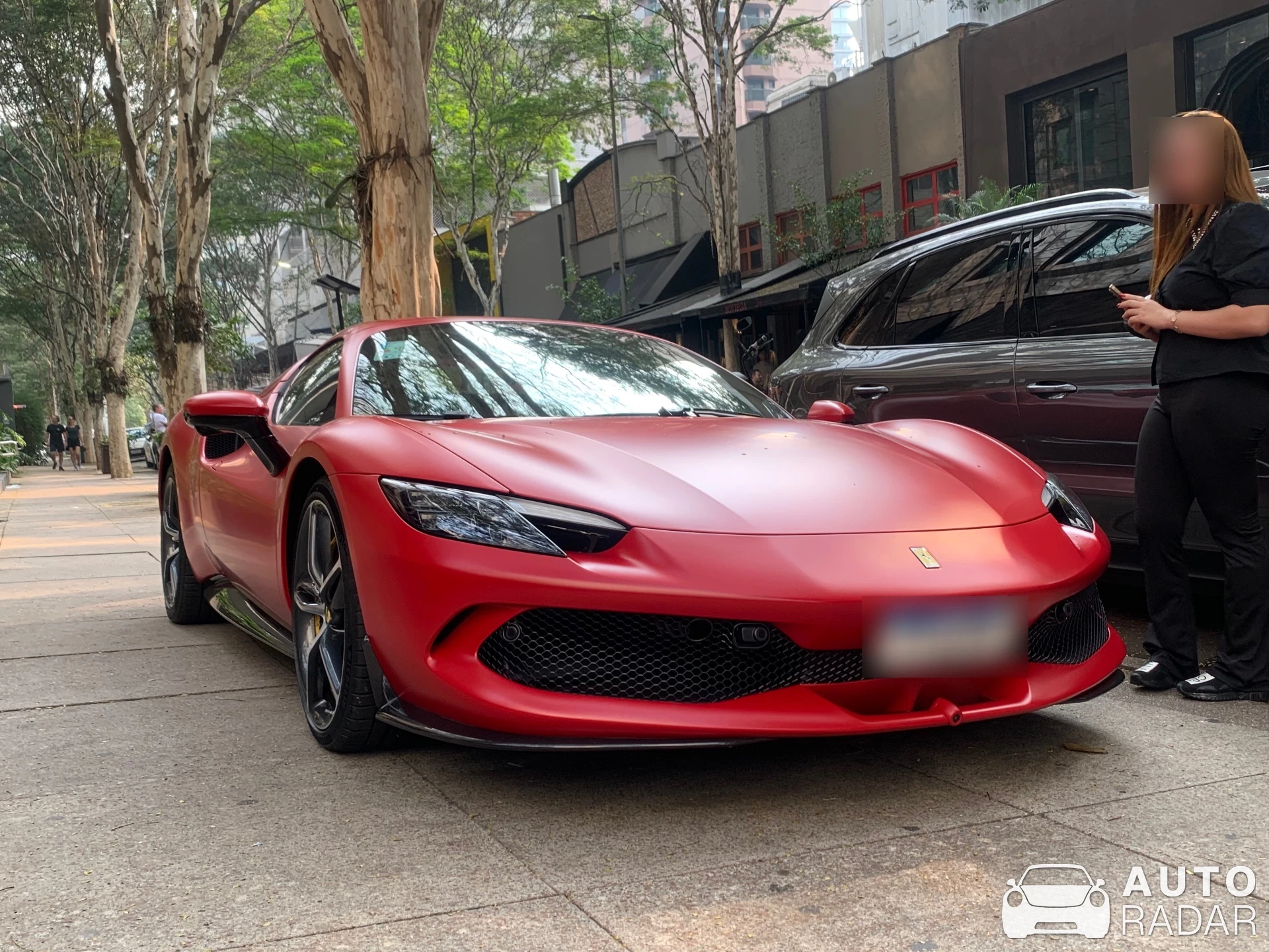 Ferrari 296 GTB spotted in Itaim Bibi, Brazil