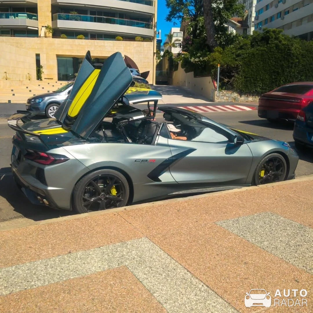 Chevrolet Corvette C8.R spotted in Punta del Este