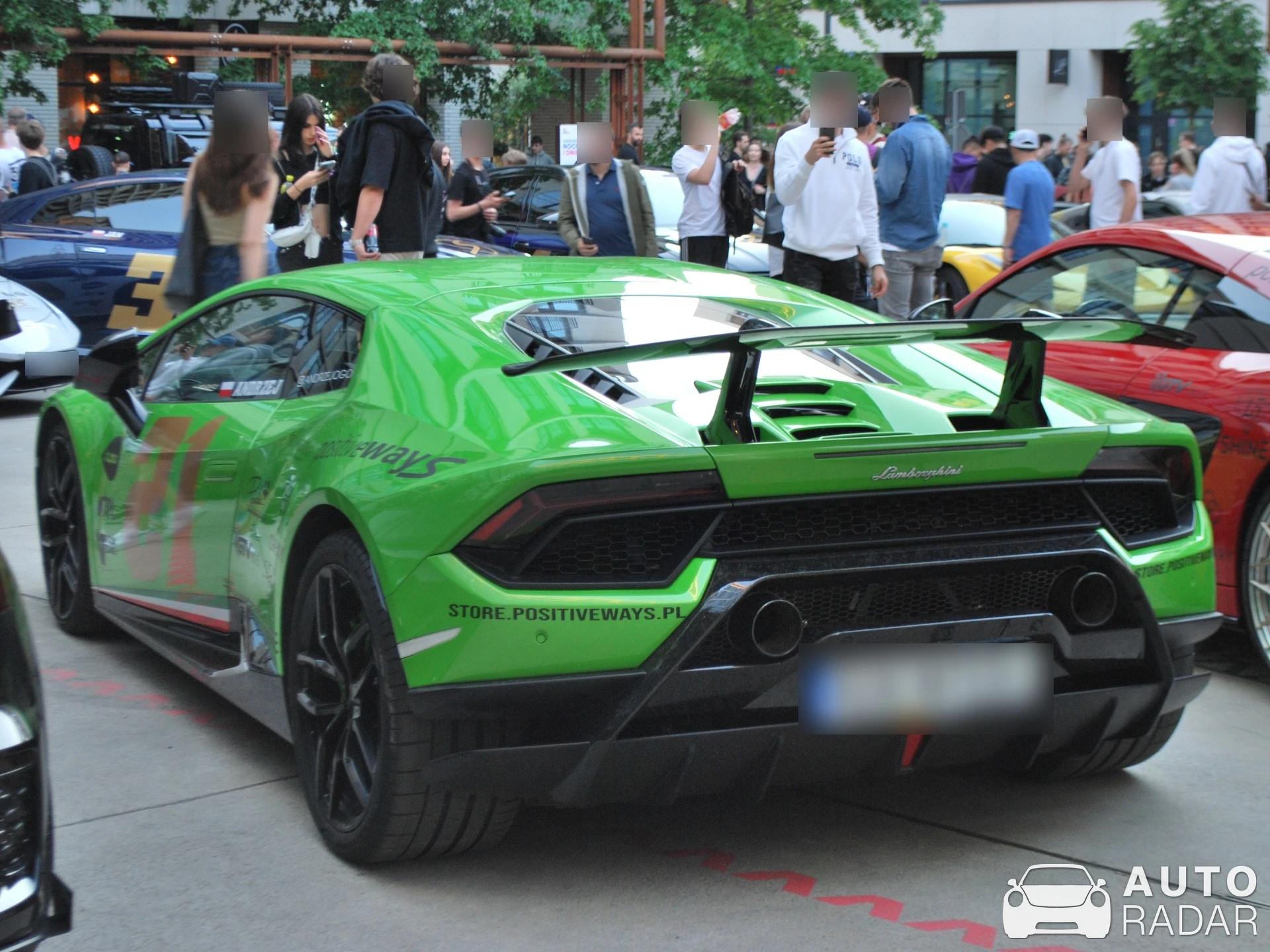 Lamborghini Huracán LP640-4 Performante spotted in Warszawa, Poland