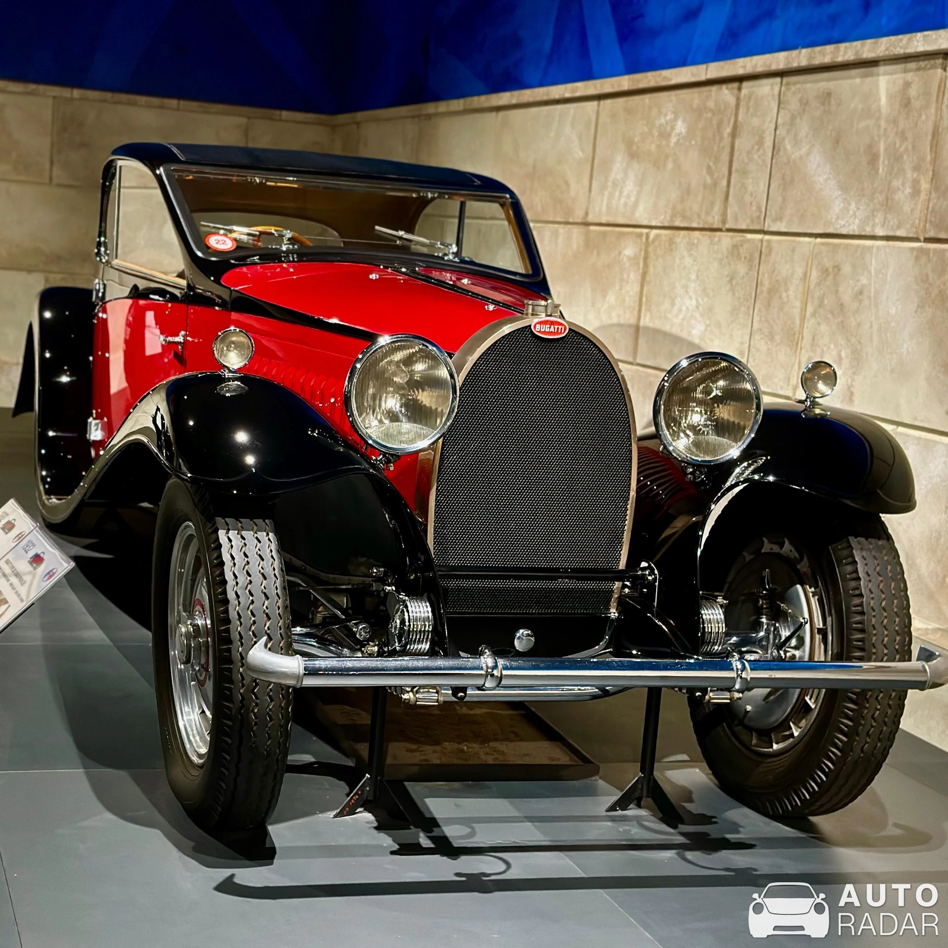 Bugatti Type 50 spotted in Den Haag