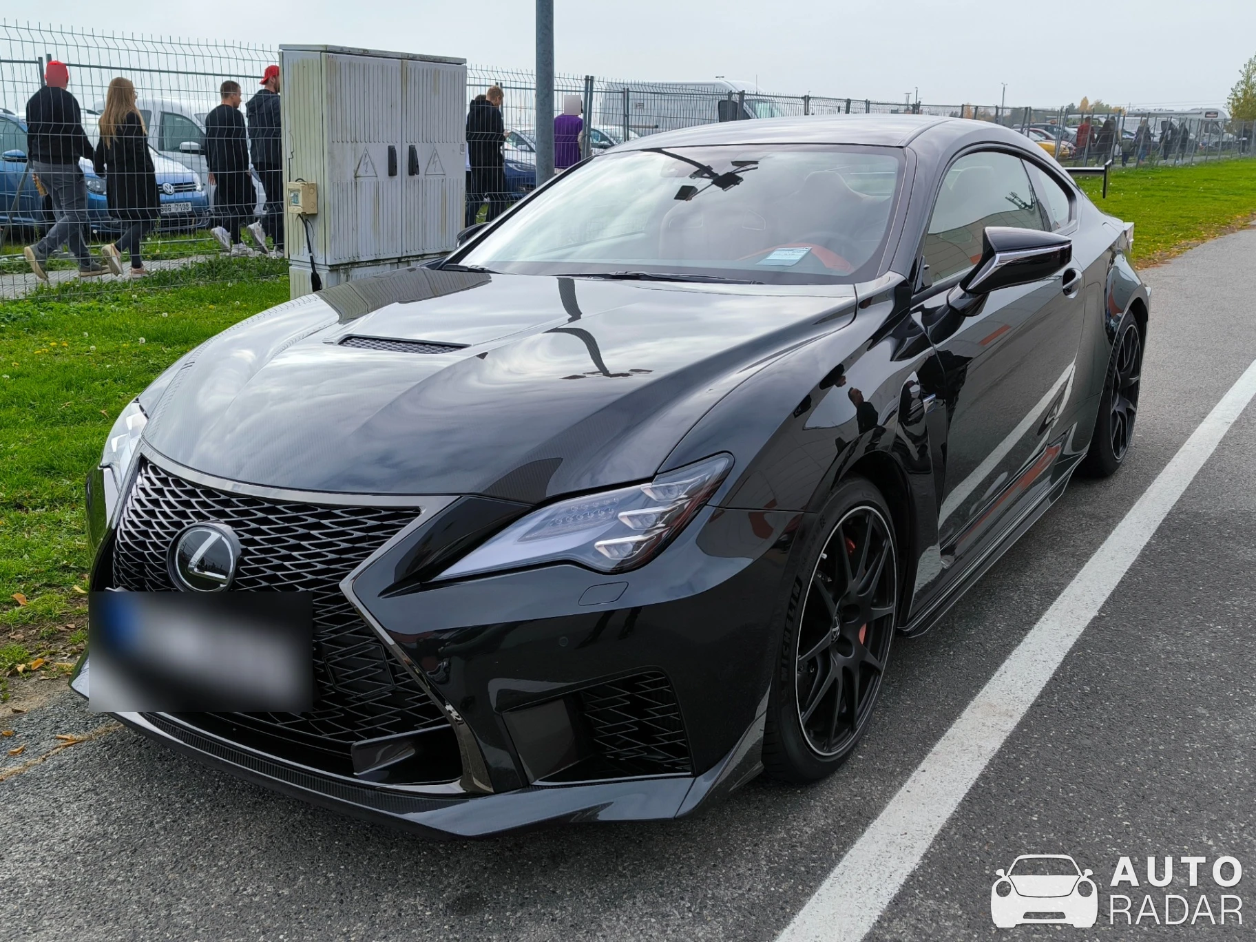 Lexus RC F Track Edition spotted in Prague 18, Czechia