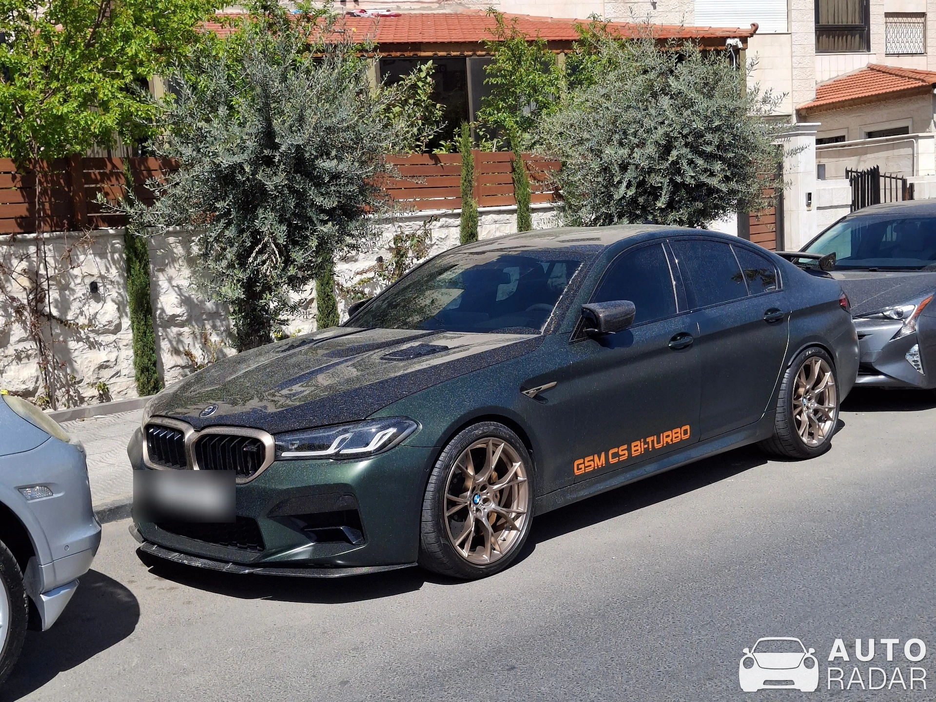 BMW G-Power G5M BiTurbo F90 spotted in Amman