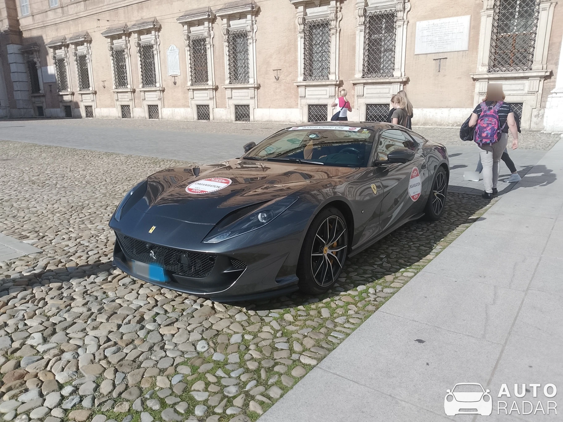 Ferrari 812 GTS spotted in Modena, Italy