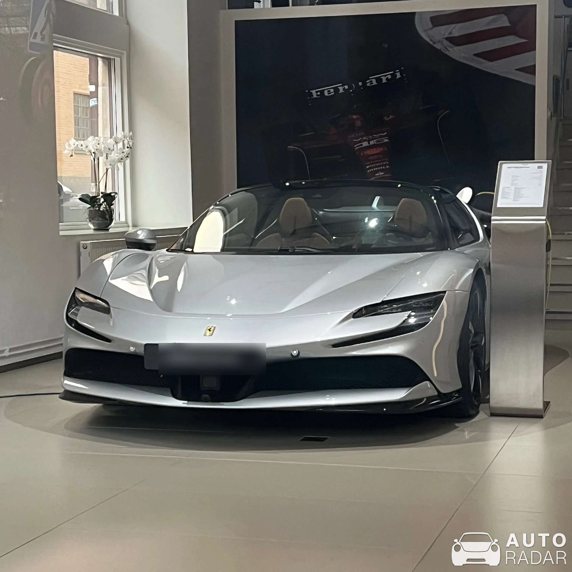 Ferrari SF90 Spider spotted in Östermalm, Sweden