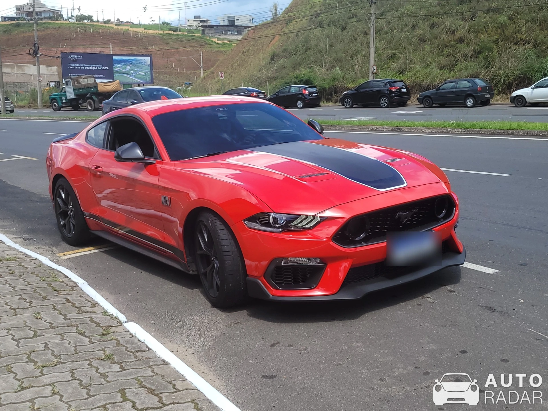Ford Mustang Mach 1 S550 spotted in Teixeiras, Brasil